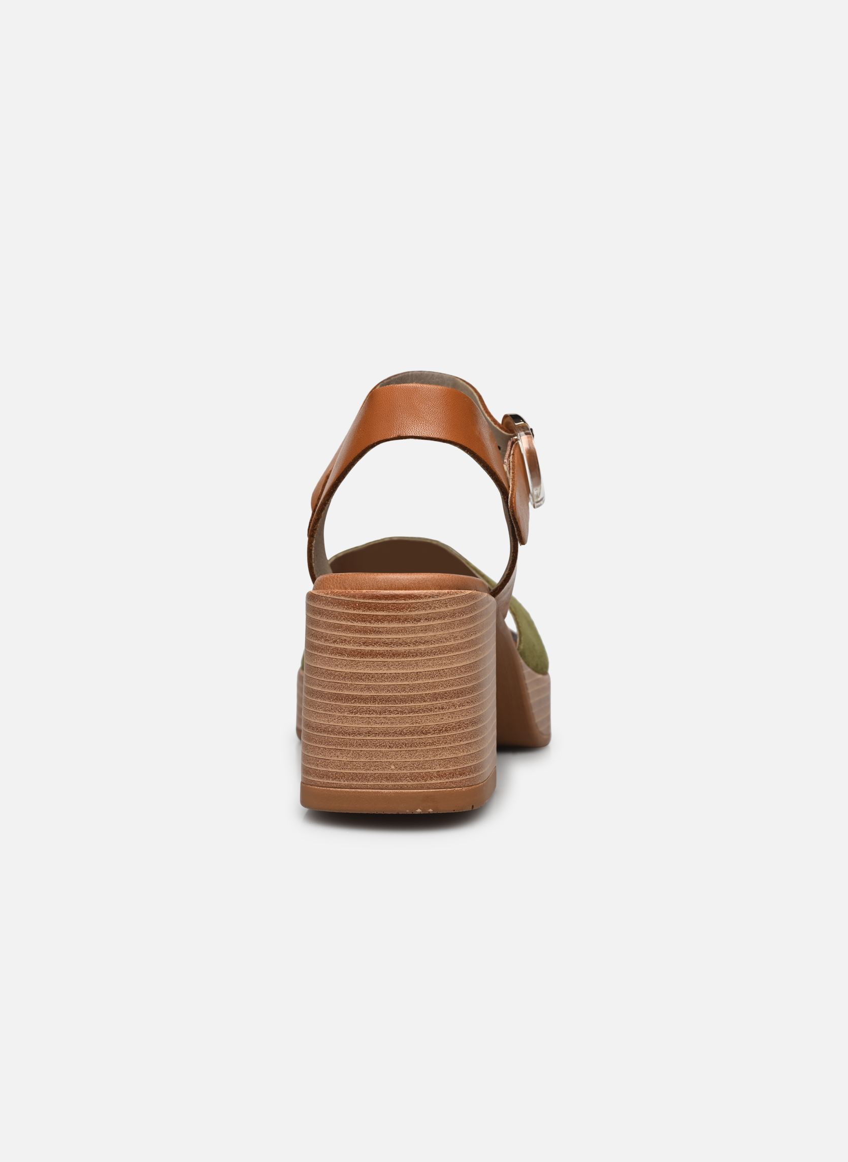 Sandales DIAMOND D9287 femme vert Dorking Sandales DIAMOND D9287 femme vert CALF+TIBET BOSCO + CUERO
