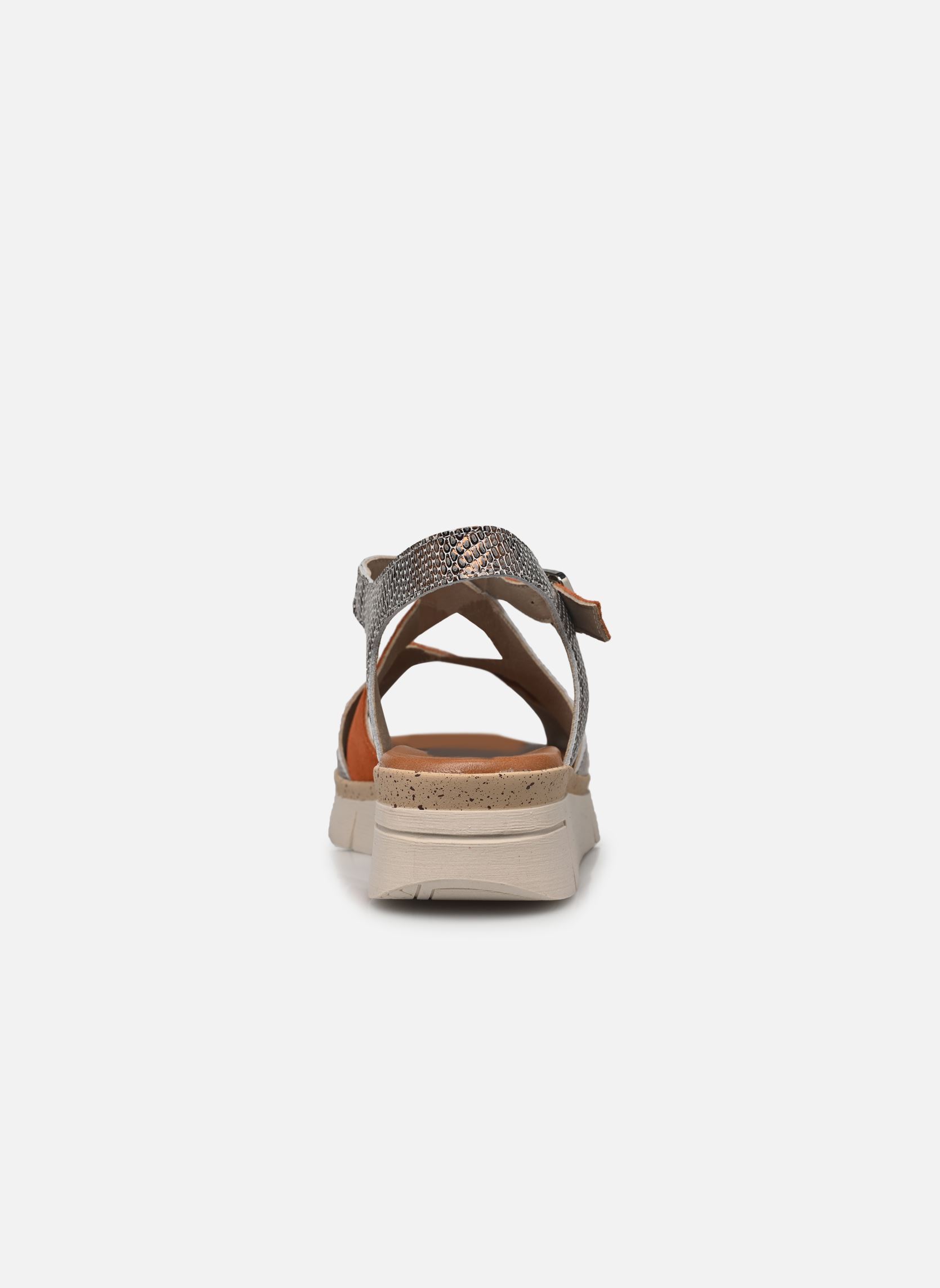 Keil- und Plateausandalen KLAU D9485 damen braun Dorking Keil- und Plateausandalen KLAU D9485 damen braun CALF+SAND SIENA + BRONCE