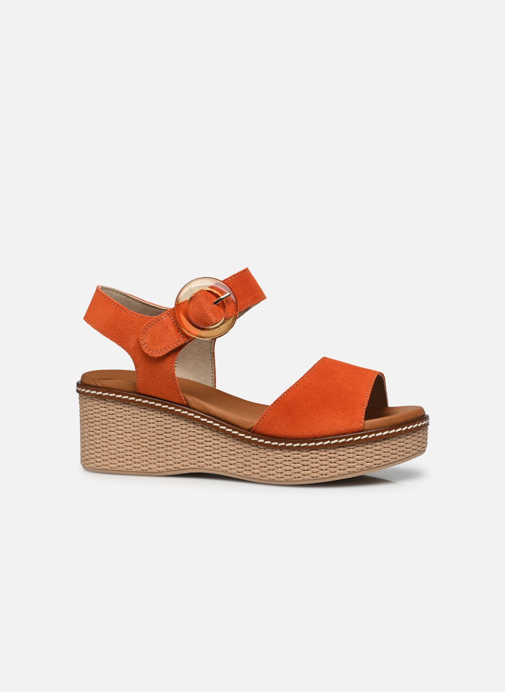 Keil- und Plateausandalen NIDO D9450 damen orange Dorking Keil- und Plateausandalen NIDO D9450 damen orange CALF ORANGE