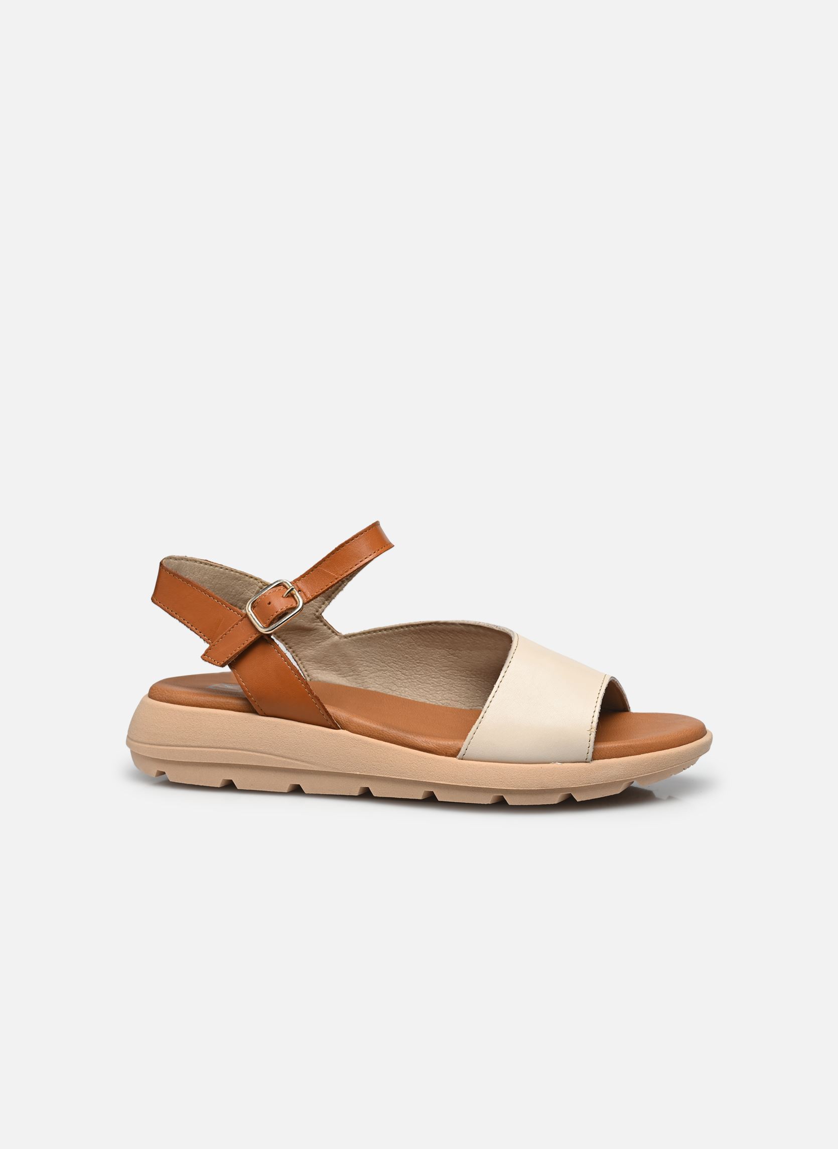 Sandalen met sleehak en plateau GANDIA D9464 dames wit Dorking Sandalen met sleehak en plateau GANDIA D9464 dames wit TIBET+TIBET RAW + CUERO