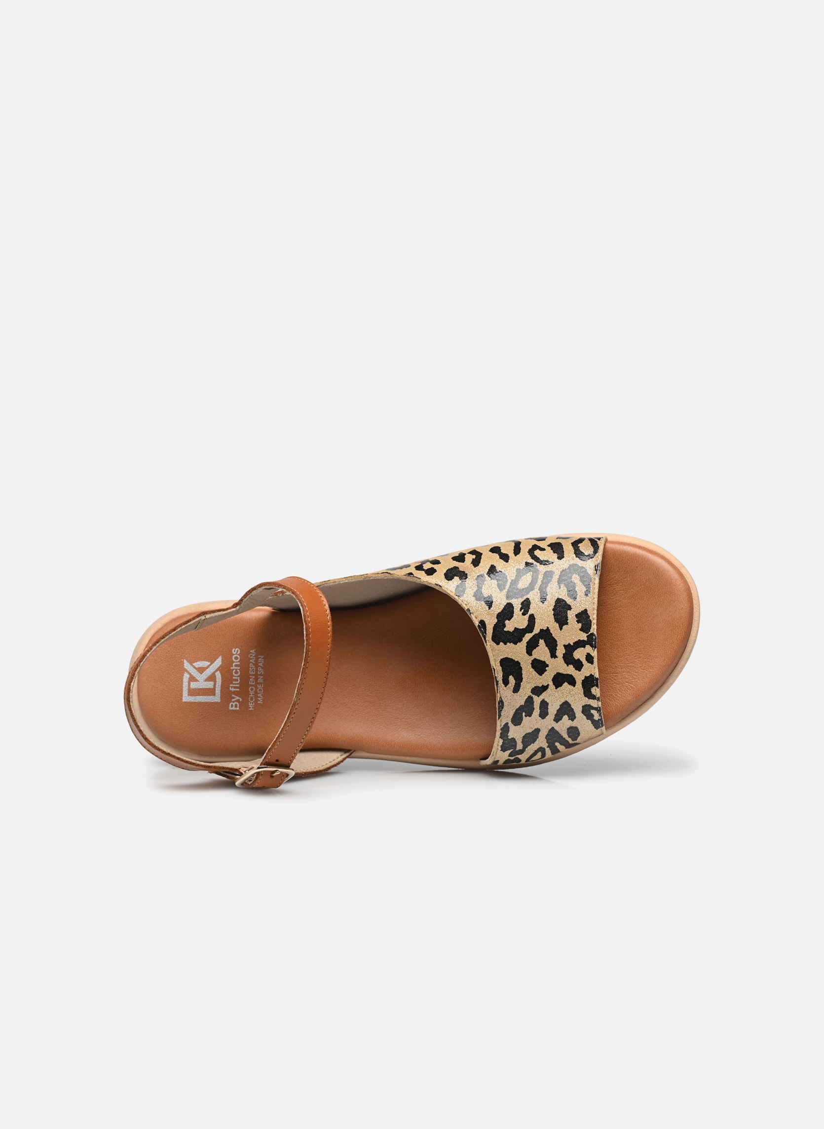 Sandali con zeppa e plateau GANDIA D9464 donna marrone Dorking Sandali con zeppa e plateau GANDIA D9464 donna marrone JAGUAR+TIBET SAHARA + CUERO