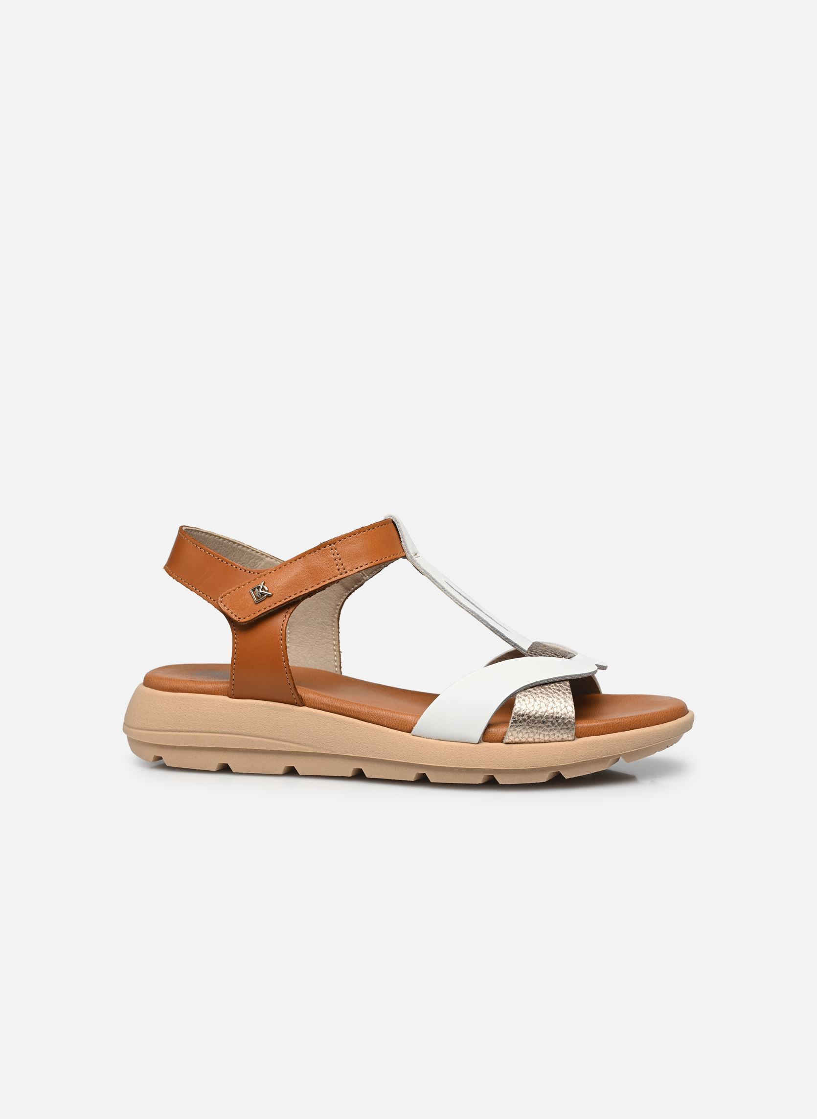 Keil- und Plateausandalen GANDIA D9466 damen braun Dorking Keil- und Plateausandalen GANDIA D9466 damen braun TIBET+ALUMI+TIBE BLANCO + PLAT