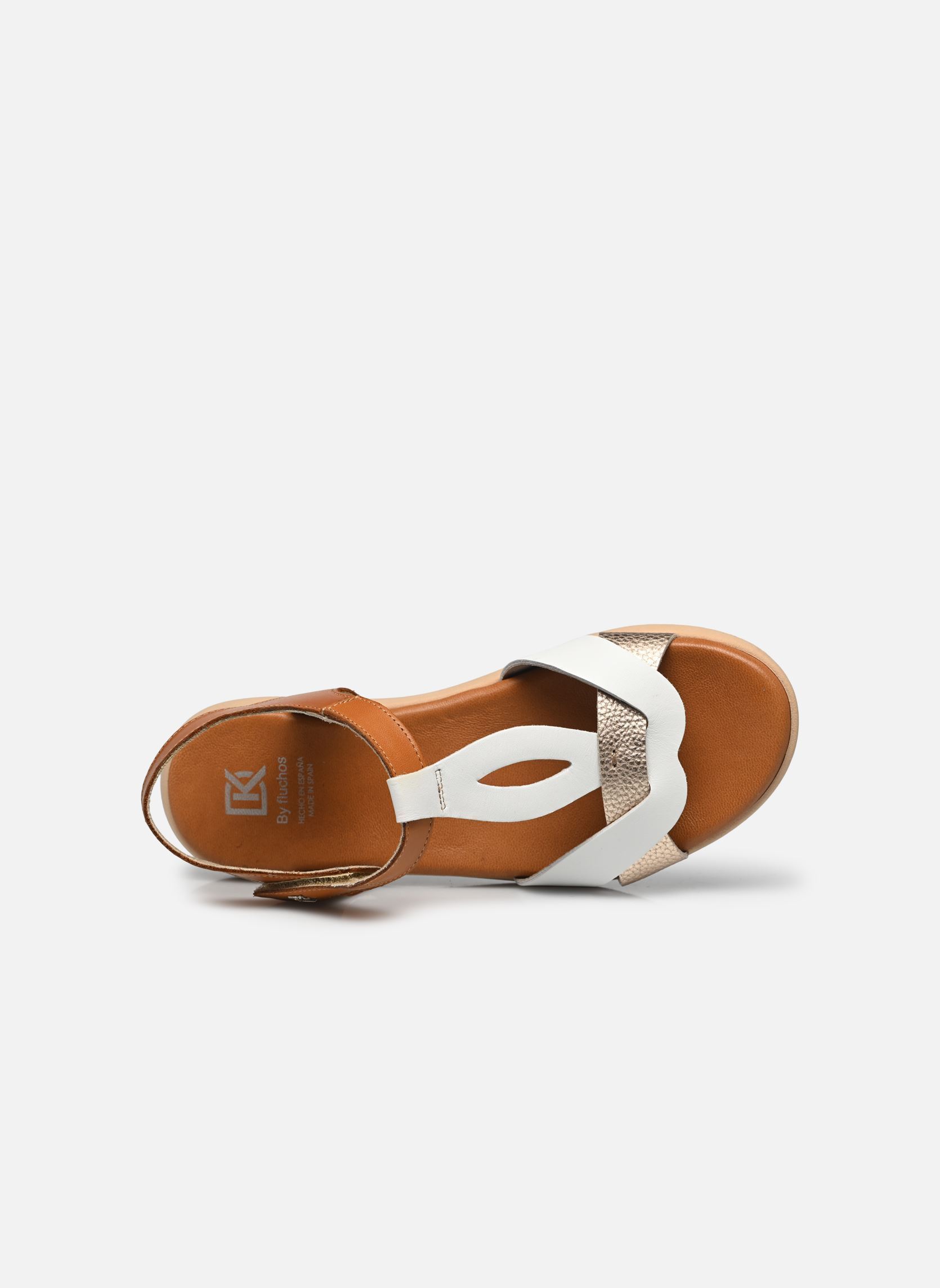 Keil- und Plateausandalen GANDIA D9466 damen braun Dorking Keil- und Plateausandalen GANDIA D9466 damen braun TIBET+ALUMI+TIBE BLANCO + PLAT