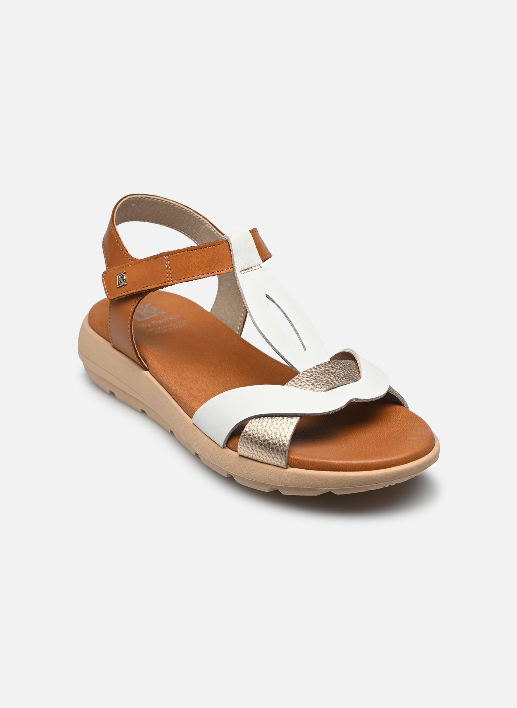Keil- und Plateausandalen GANDIA D9466 damen braun Dorking Keil- und Plateausandalen GANDIA D9466 damen braun TIBET+ALUMI+TIBE BLANCO + PLAT