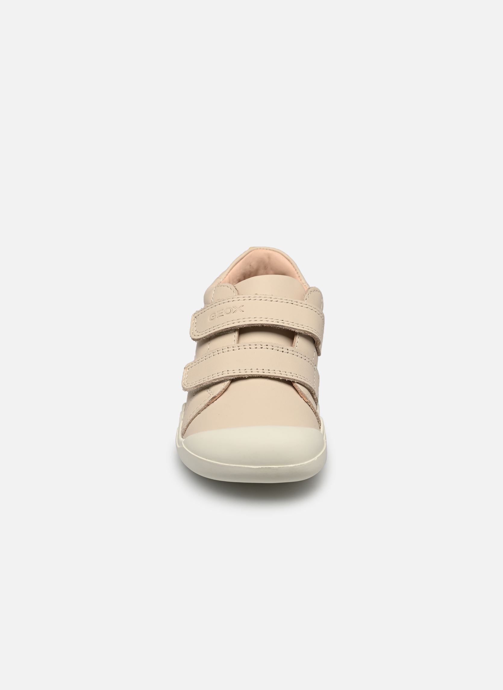 Niedrige Sneaker B STEPPIEUP GIRL A mädchen weiß Geox Niedrige Sneaker B STEPPIEUP GIRL A mädchen weiß LT IVORY