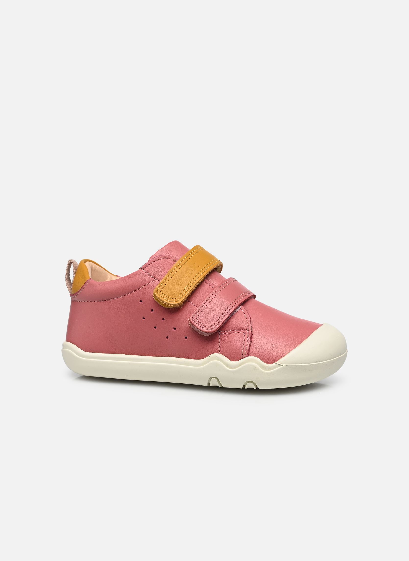 Baskets basses B STEPPIEUP GIRL A fille rose Geox Baskets basses B STEPPIEUP GIRL A fille rose DK PINK/OCHREYELLOW