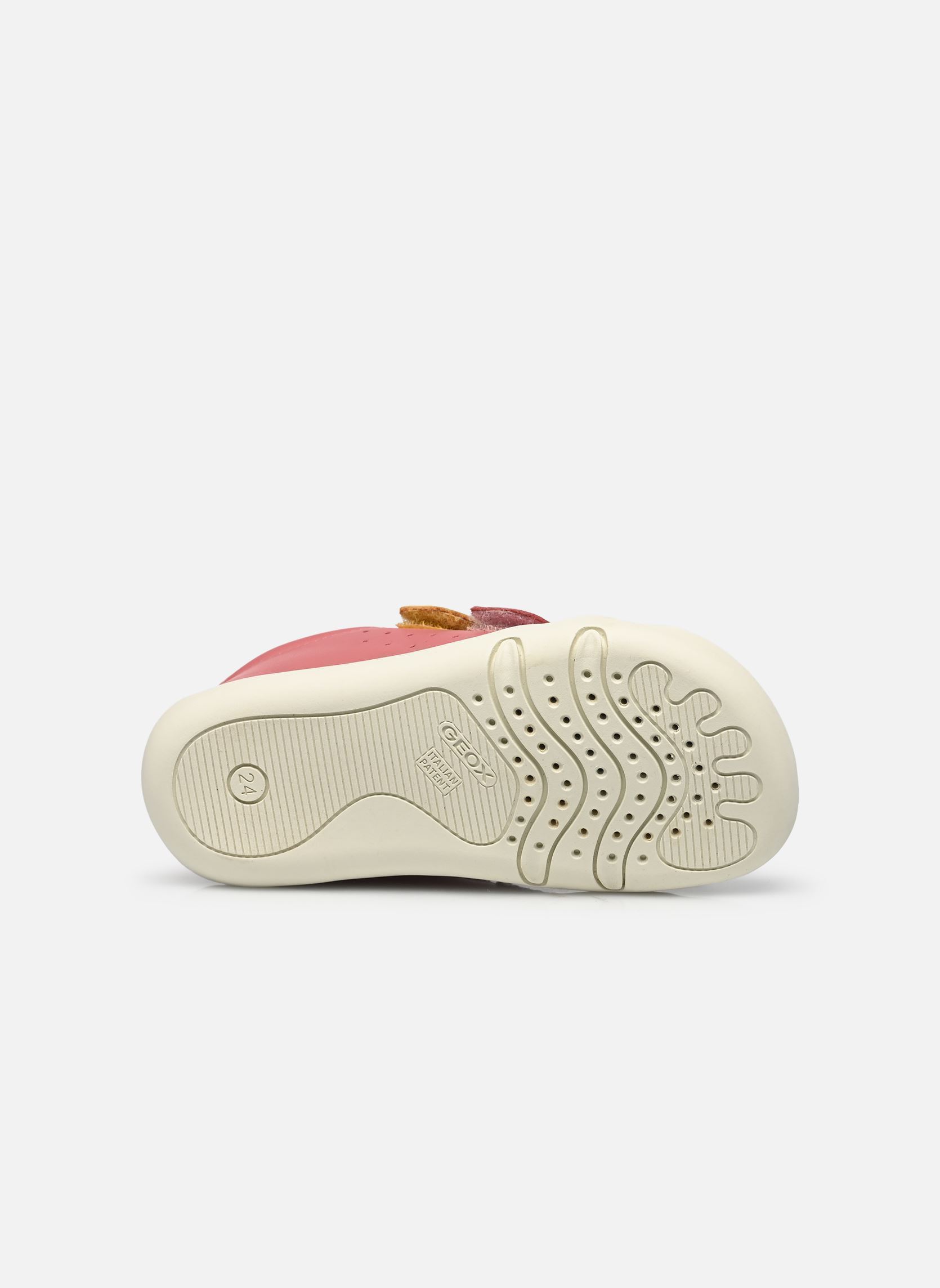 Baskets basses B STEPPIEUP GIRL A fille rose Geox Baskets basses B STEPPIEUP GIRL A fille rose DK PINK/OCHREYELLOW
