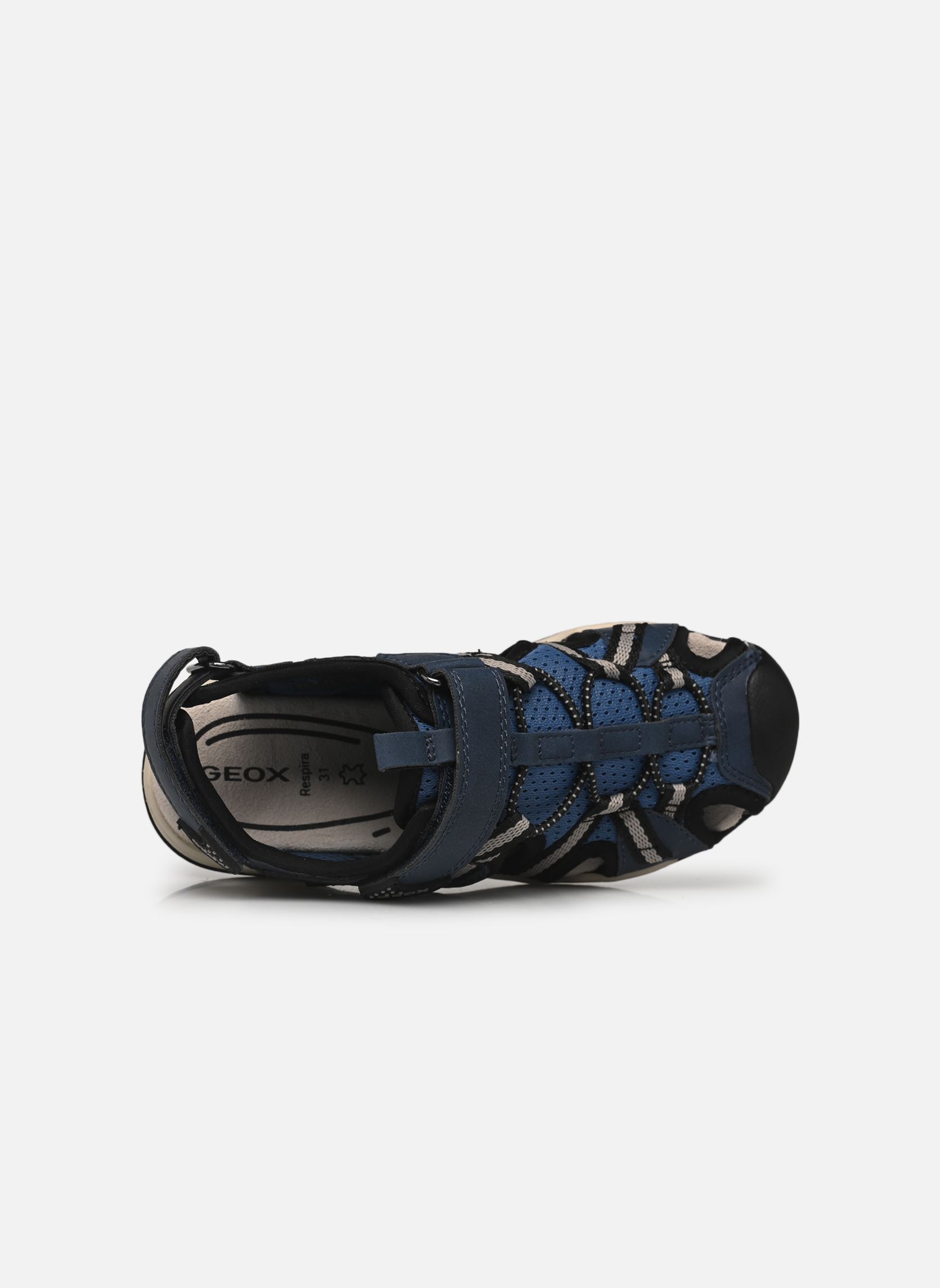 Sandales J BOREALIS BOY B garçon bleu Geox Sandales J BOREALIS BOY B garçon bleu Denim/Grey