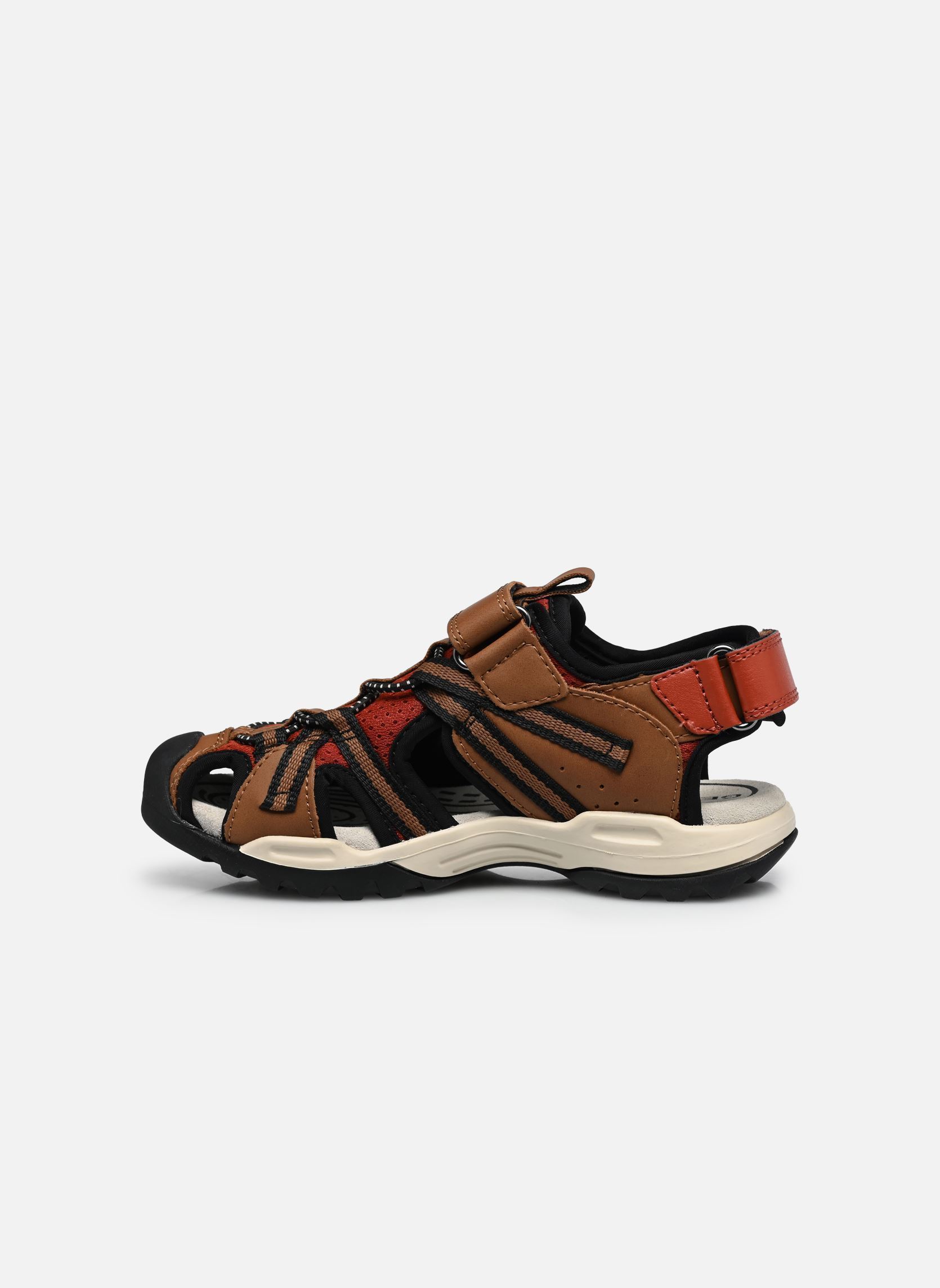 Sandales J BOREALIS BOY B garçon marron Geox Sandales J BOREALIS BOY B garçon marron Brown