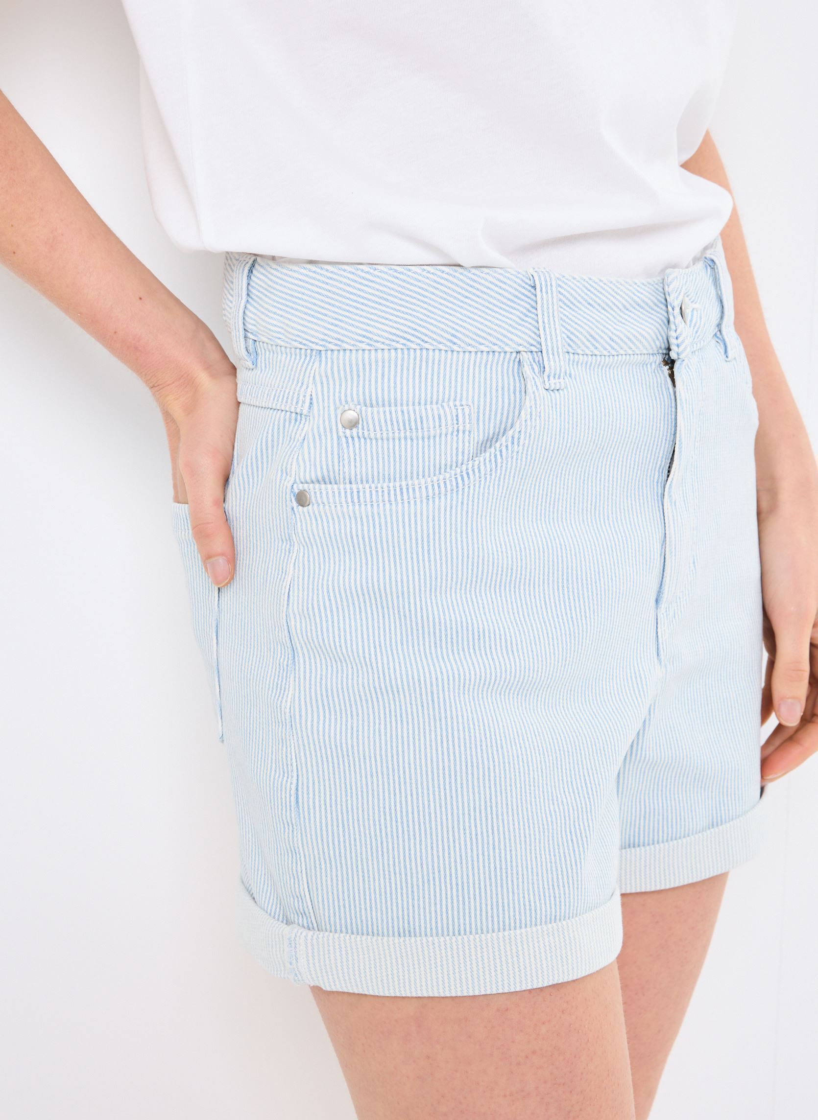 Shorts SIENNE1 denim femme bleu Georgia Rose Shorts SIENNE1 denim femme bleu DENIM BLEACH