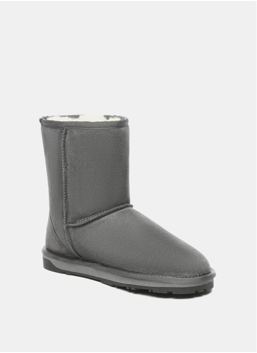 EverAu Australia Bottes Bottines courtes femme classiques en peau de mouton - Parrot femme gris