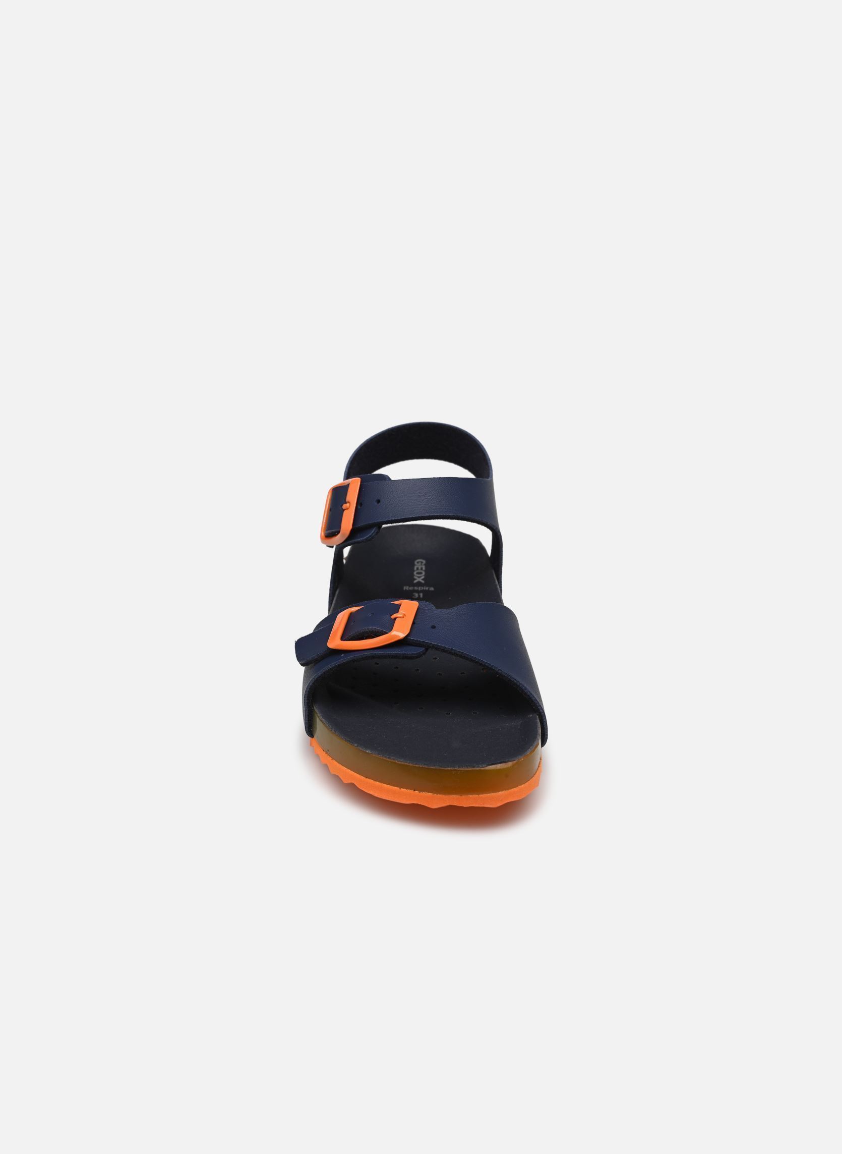 Sandalen J GHITA BOY C jongens blauw Geox Sandalen J GHITA BOY C jongens blauw Bleu Marine/Orange