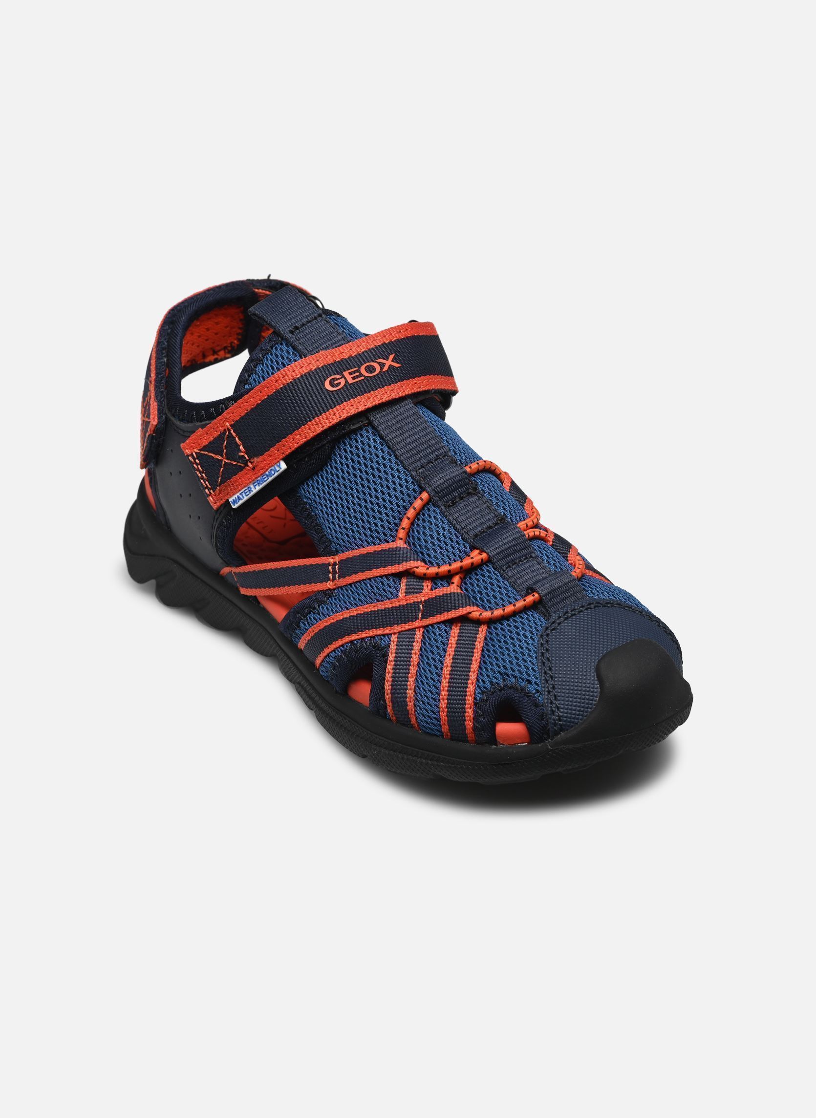 Sandalen J SANDAL AIRADYUM BO B jungen blau Geox Sandalen J SANDAL AIRADYUM BO B jungen blau Bleu Marine Rouge