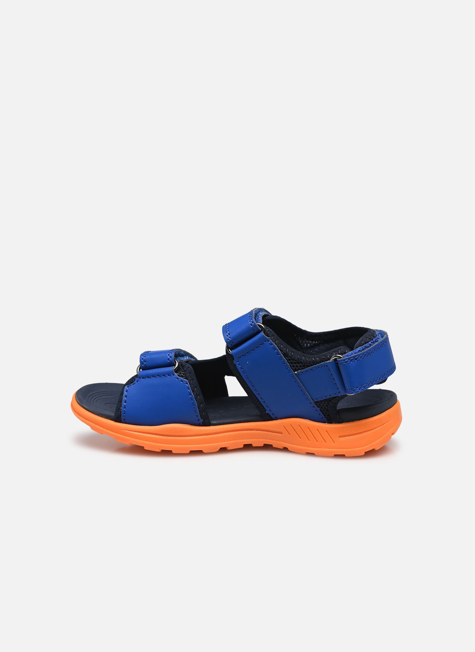 Sandalias J VANIETT BOY B niño azul Geox Sandalias J VANIETT BOY B niño azul Bleu Royal / Orange