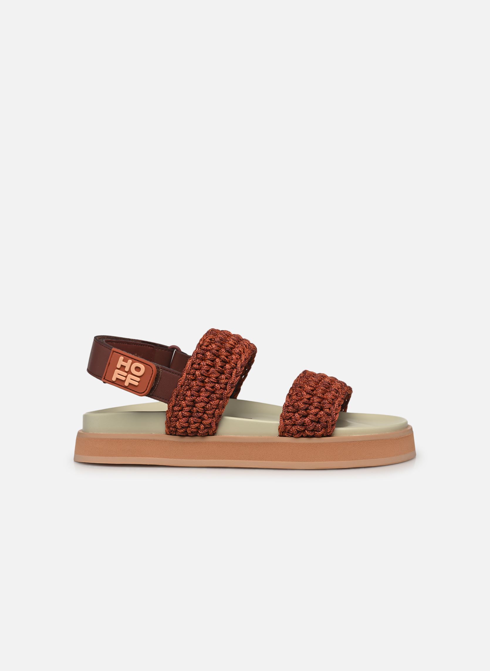 Platte sandalen GALDANA dames bruin Hoff Platte sandalen GALDANA dames bruin Terracotta