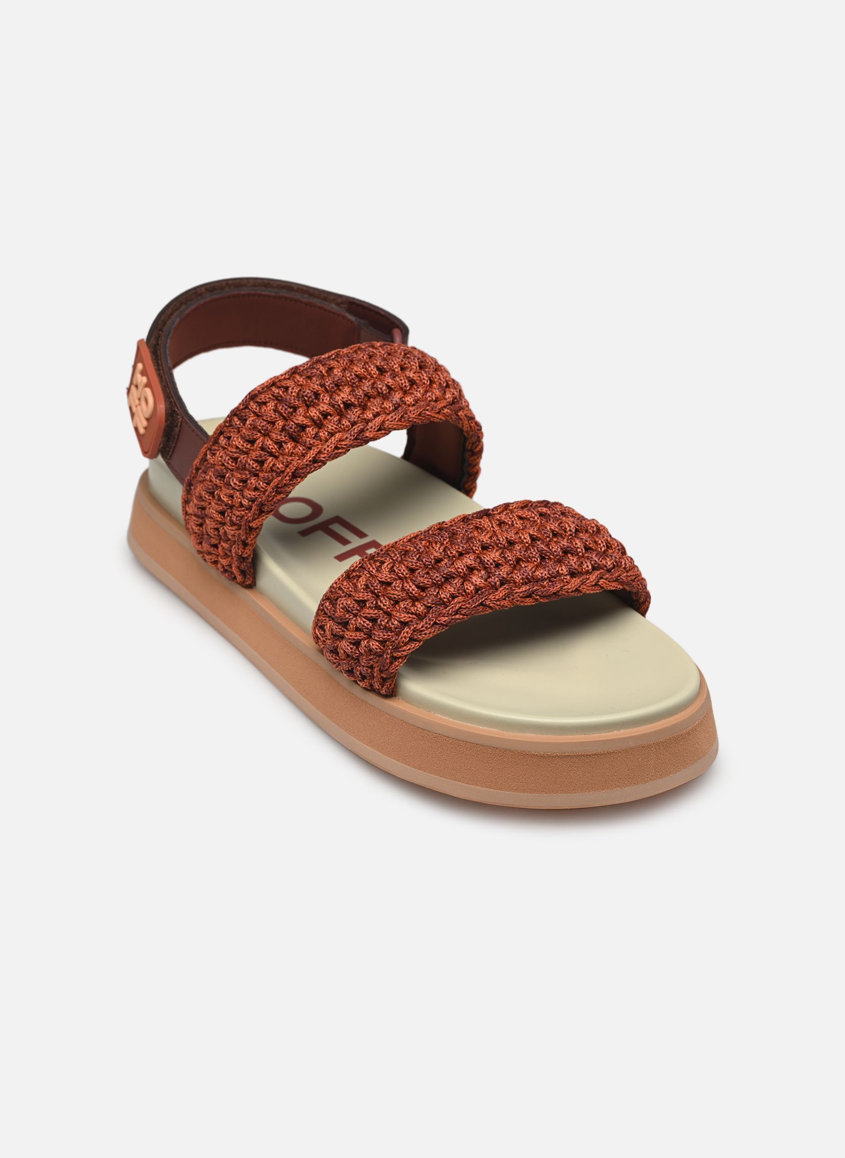Platte sandalen GALDANA dames bruin Hoff Platte sandalen GALDANA dames bruin Terracotta