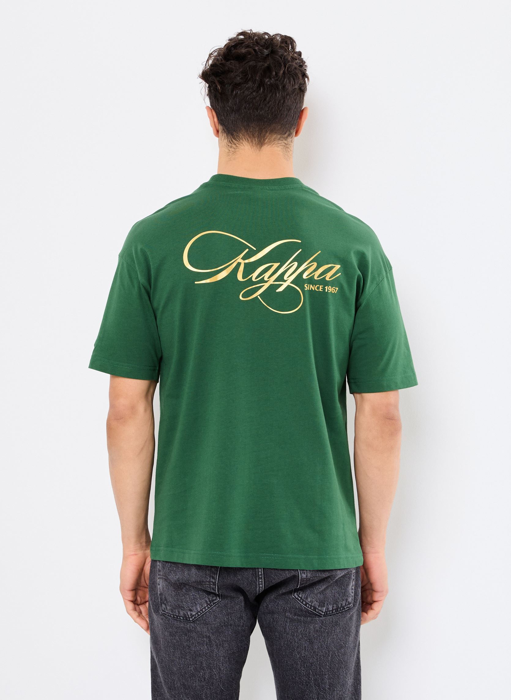 T-shirt Logo Fioro Vert Homme | France