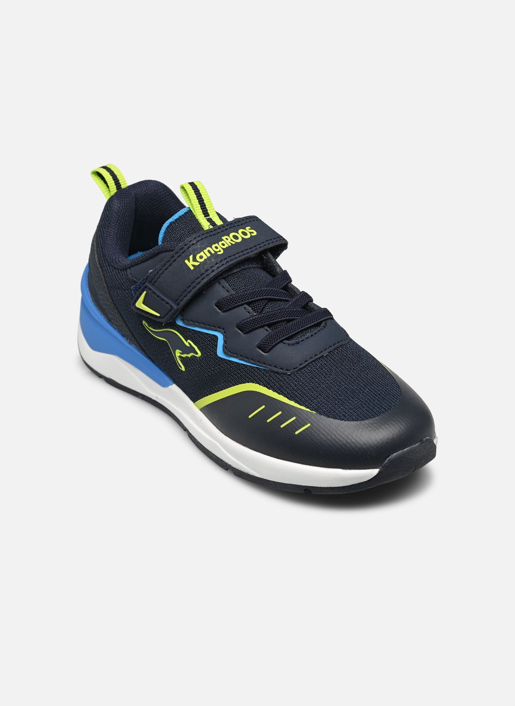 Baskets basses KD-Batter EV garçon bleu Kangaroos Baskets basses KD-Batter EV garçon bleu DK NAVY/LIME