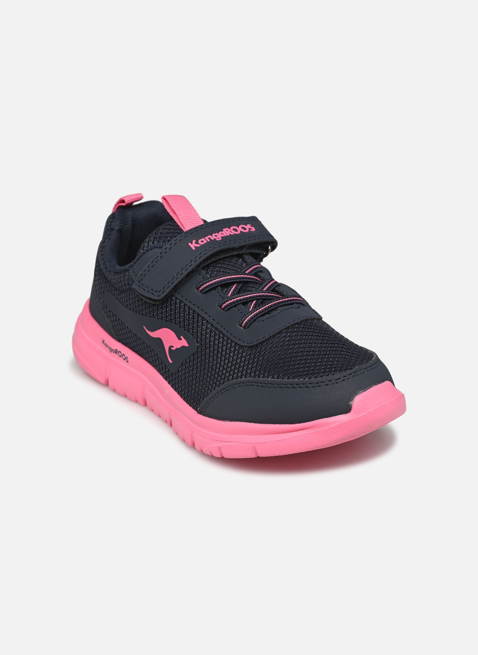 Sneaker K-ETK Simp EV mädchen blau Kangaroos Sneaker K-ETK Simp EV mädchen blau DK NAVY/DAISY PINK OC
