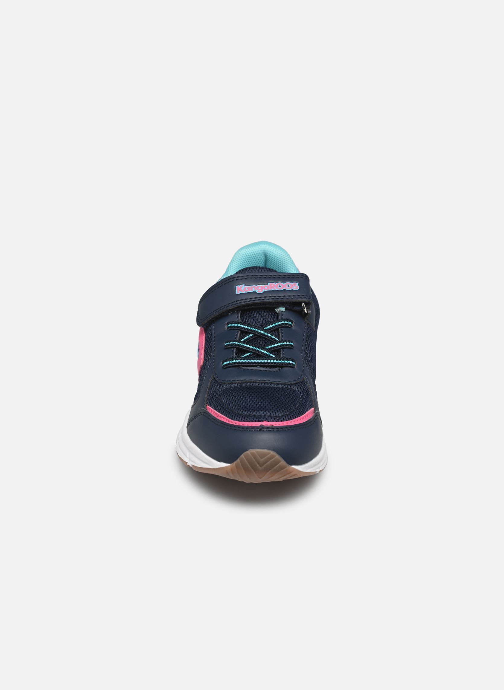 Baskets K-Ni Chino EV fille bleu Kangaroos Baskets K-Ni Chino EV fille bleu DK NAVY/DAISY PINK
