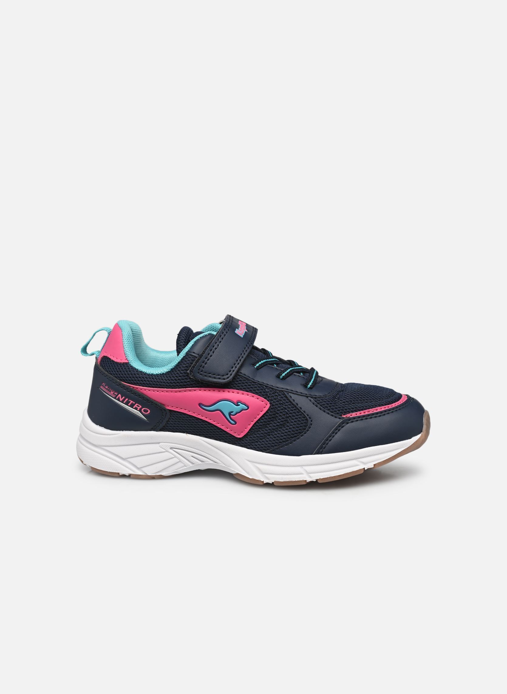 Baskets K-Ni Chino EV fille bleu Kangaroos Baskets K-Ni Chino EV fille bleu DK NAVY/DAISY PINK