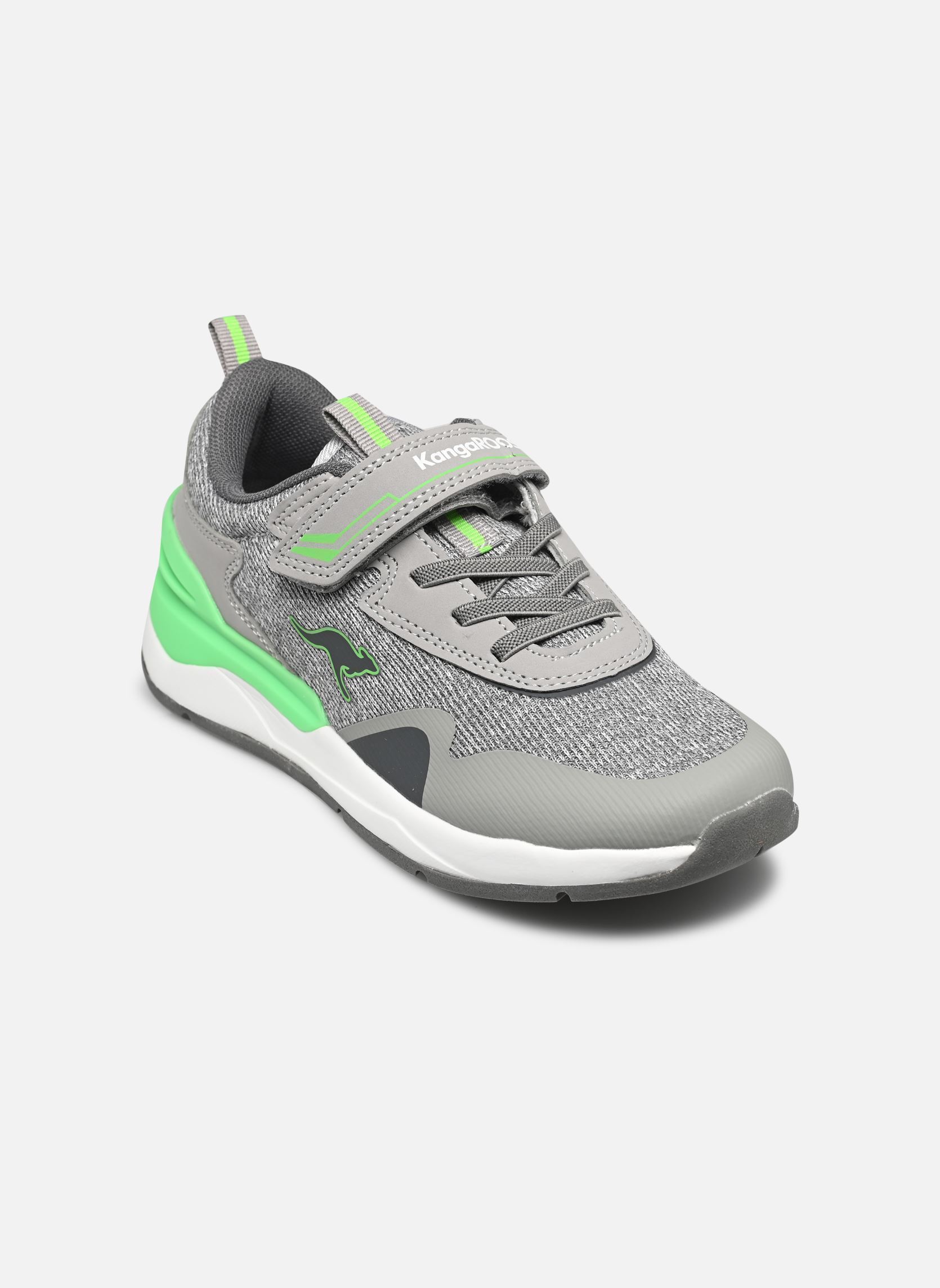 Baskets KD-Gym EV garçon gris Kangaroos Baskets KD-Gym EV garçon gris VAPOR GREY/NEON GREEN