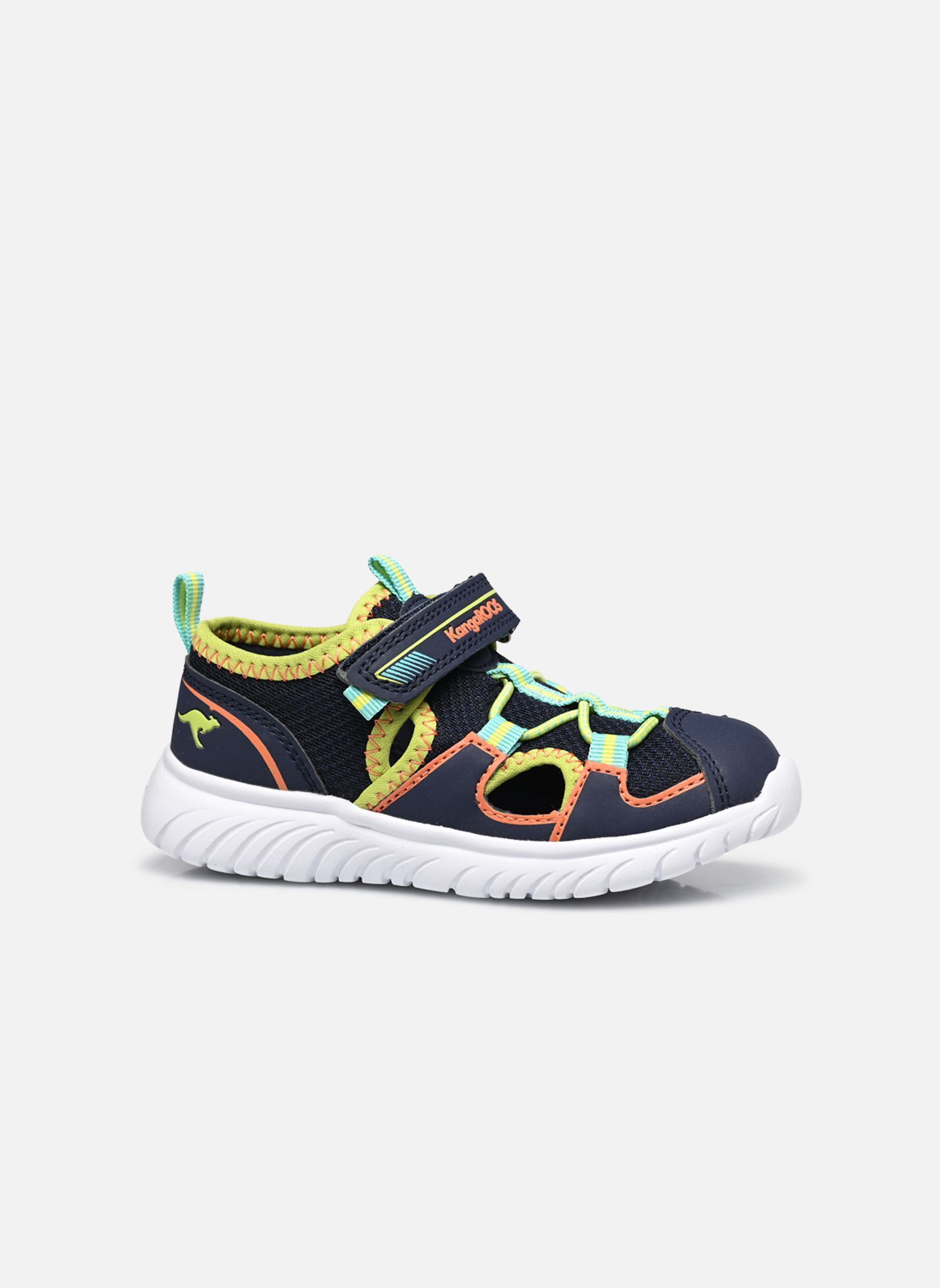 Sandalen KI-Jumplite EV jongens blauw Kangaroos Sandalen KI-Jumplite EV jongens blauw DK NAVY/LIME