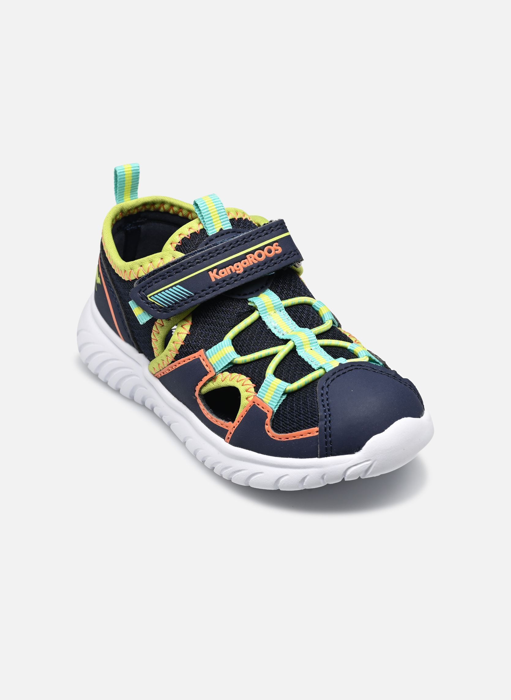 Sandalen KI-Jumplite EV jongens blauw Kangaroos Sandalen KI-Jumplite EV jongens blauw DK NAVY/LIME