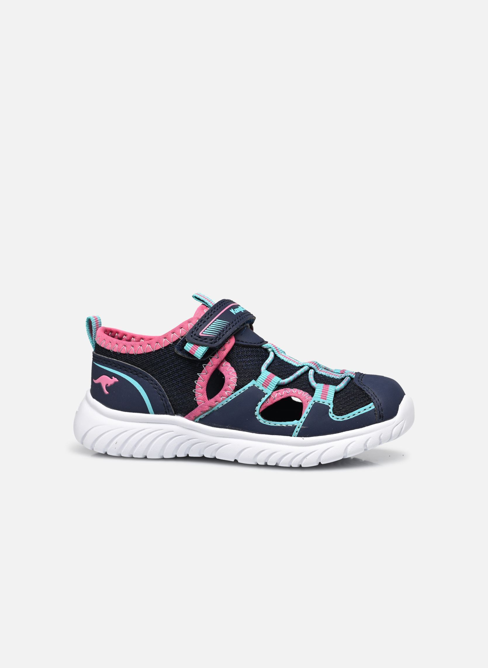 Sandalen KI-Jumplite EV meisjes blauw Kangaroos Sandalen KI-Jumplite EV meisjes blauw DK NAVY/DAISY PINK