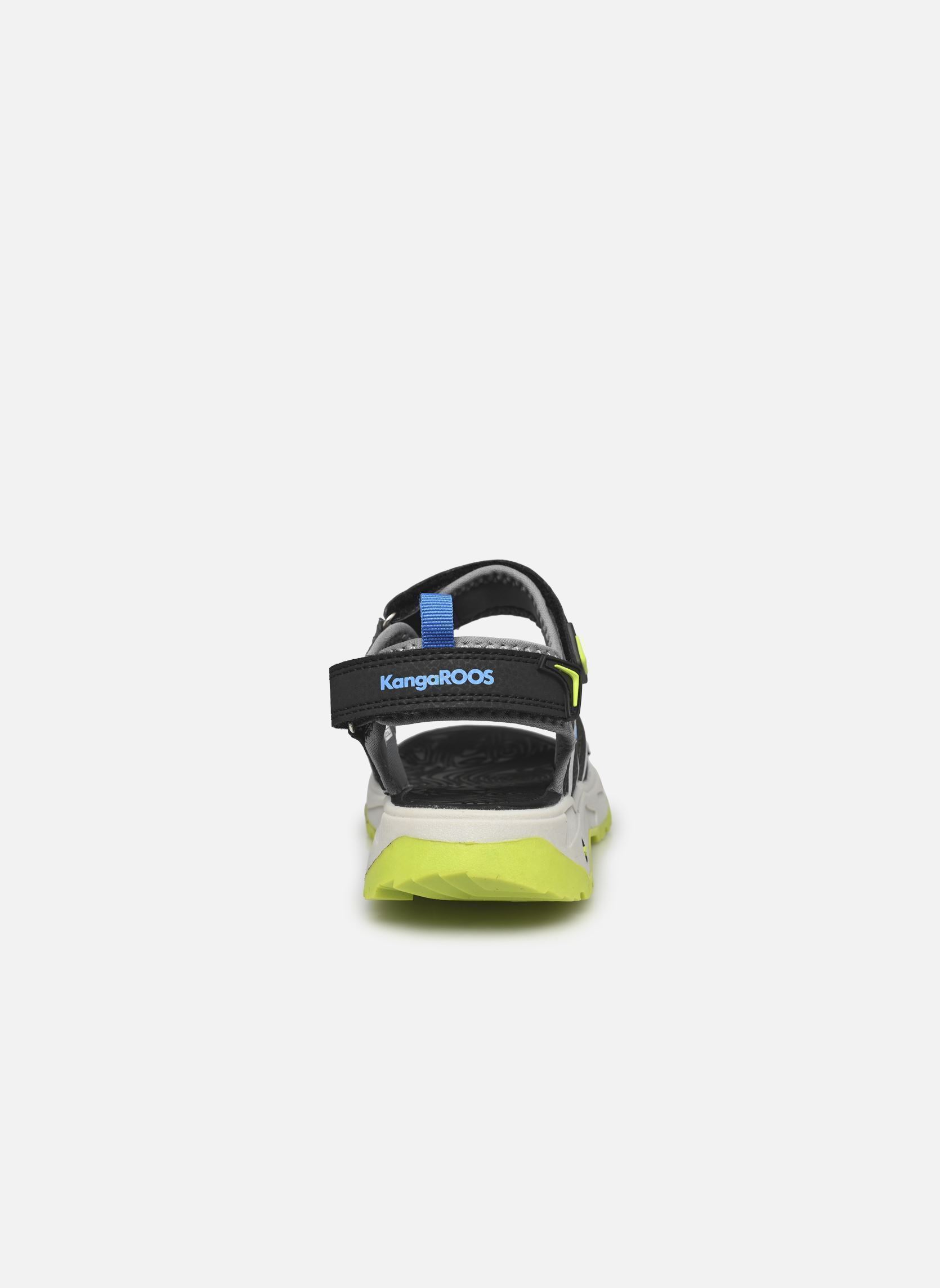 Sandalen K-AS Fore jungen schwarz Kangaroos Sandalen K-AS Fore jungen schwarz JET BLACK/SULPHUR SPRING