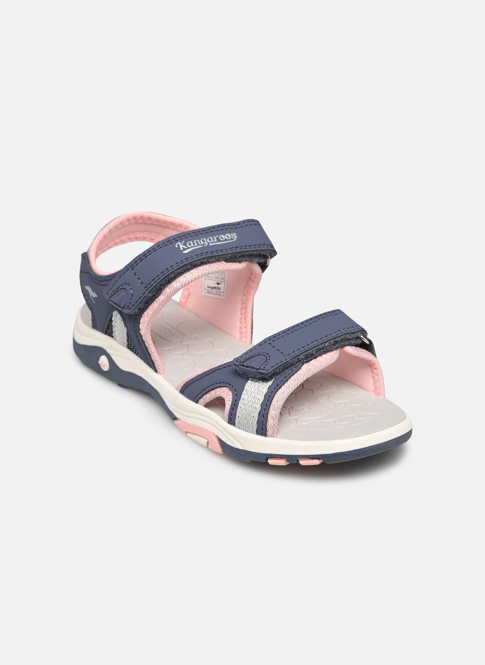Sandales K-Leni Lyla fille gris Kangaroos Sandales K-Leni Lyla fille gris GRISAILLE/FROST PINK