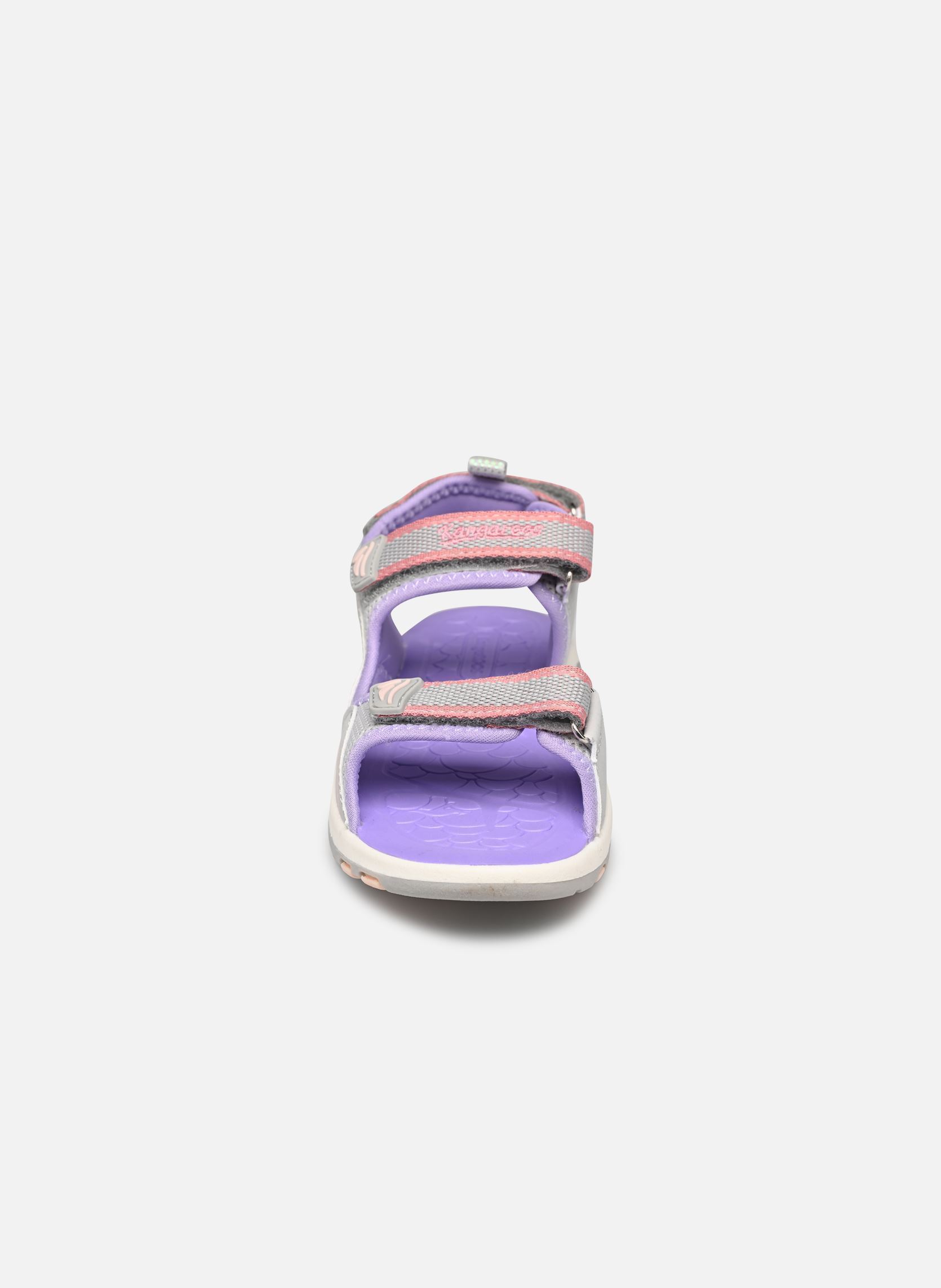 Sandalen K-Leni Nova meisjes grijs Kangaroos Sandalen K-Leni Nova meisjes grijs VAPOR GREY/FROST PINK
