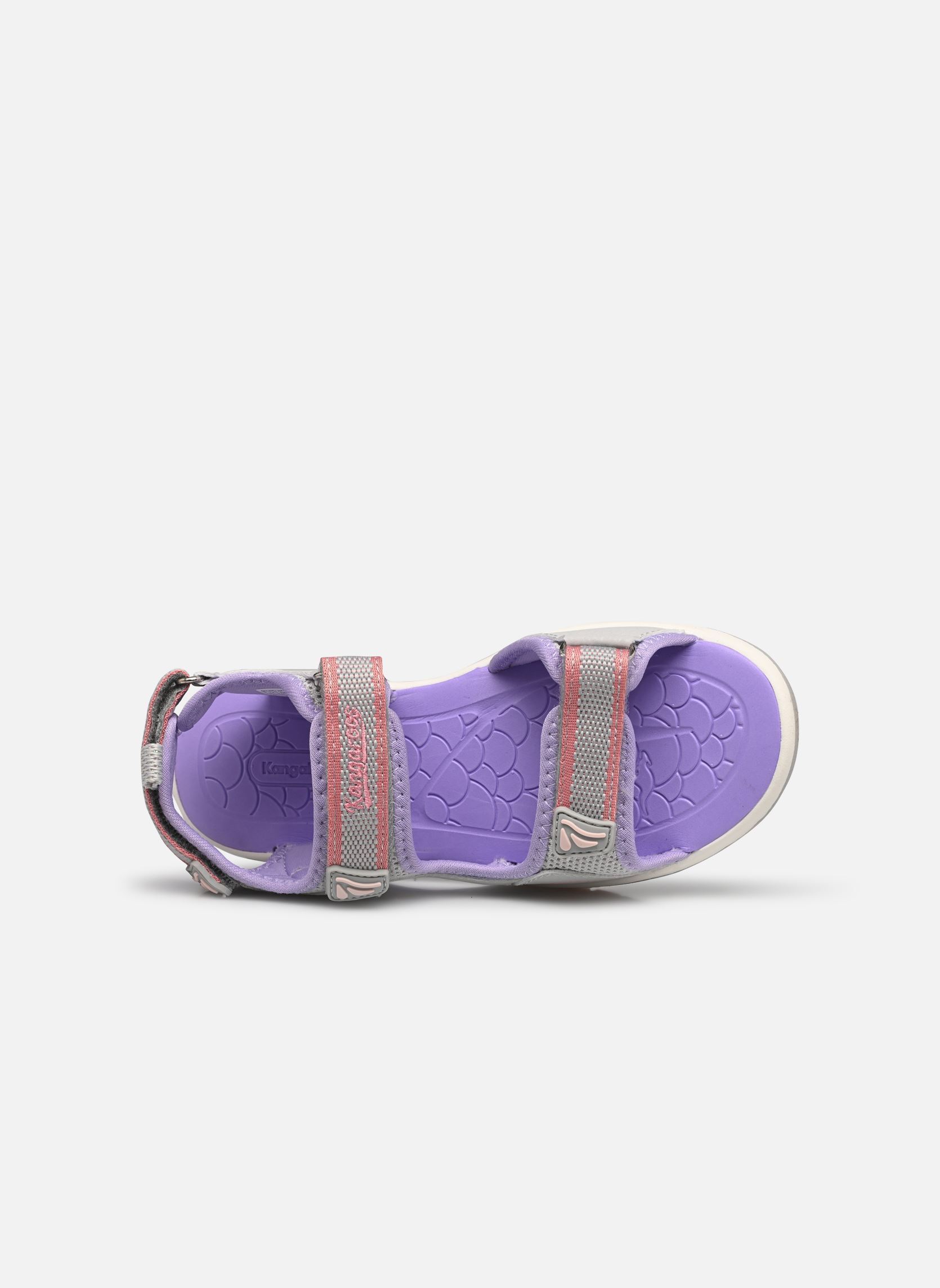 Sandalen K-Leni Nova meisjes grijs Kangaroos Sandalen K-Leni Nova meisjes grijs VAPOR GREY/FROST PINK