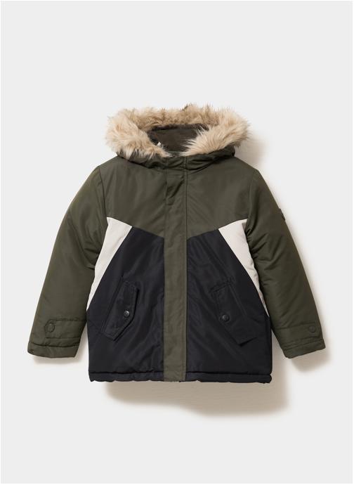 CREEKS Parkas Manteau - CRE2TRIPARKA garçon vert
