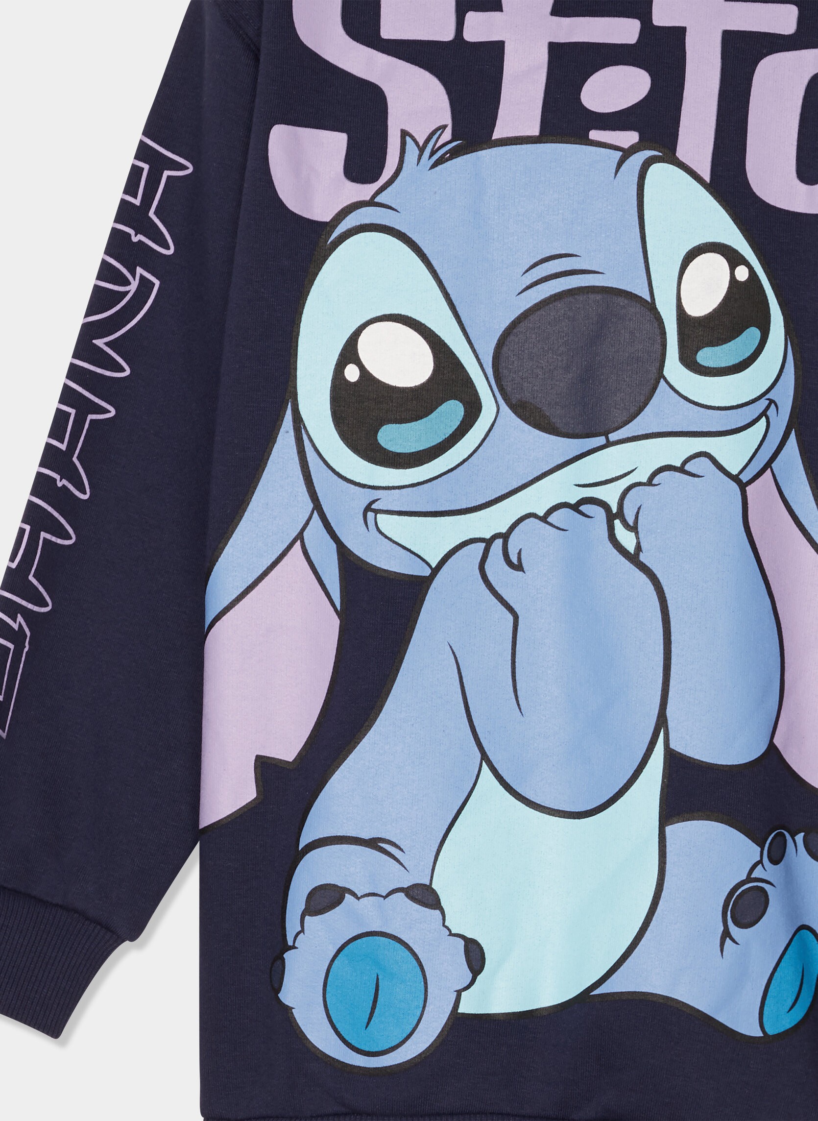 Sweats à capuche SHL_PIVERT fille bleu Stitch Sweats à capuche SHL_PIVERT fille bleu Bleu marine