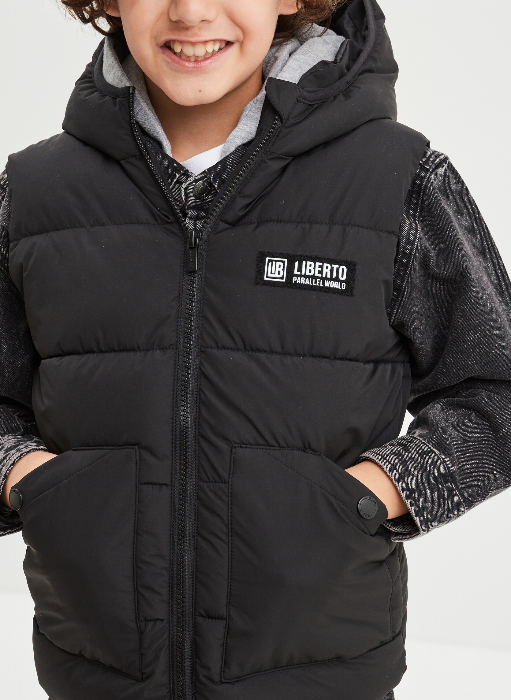 Doudounes LIB2ARCTIC garçon noir LIBERTO Doudounes LIB2ARCTIC garçon noir Noir