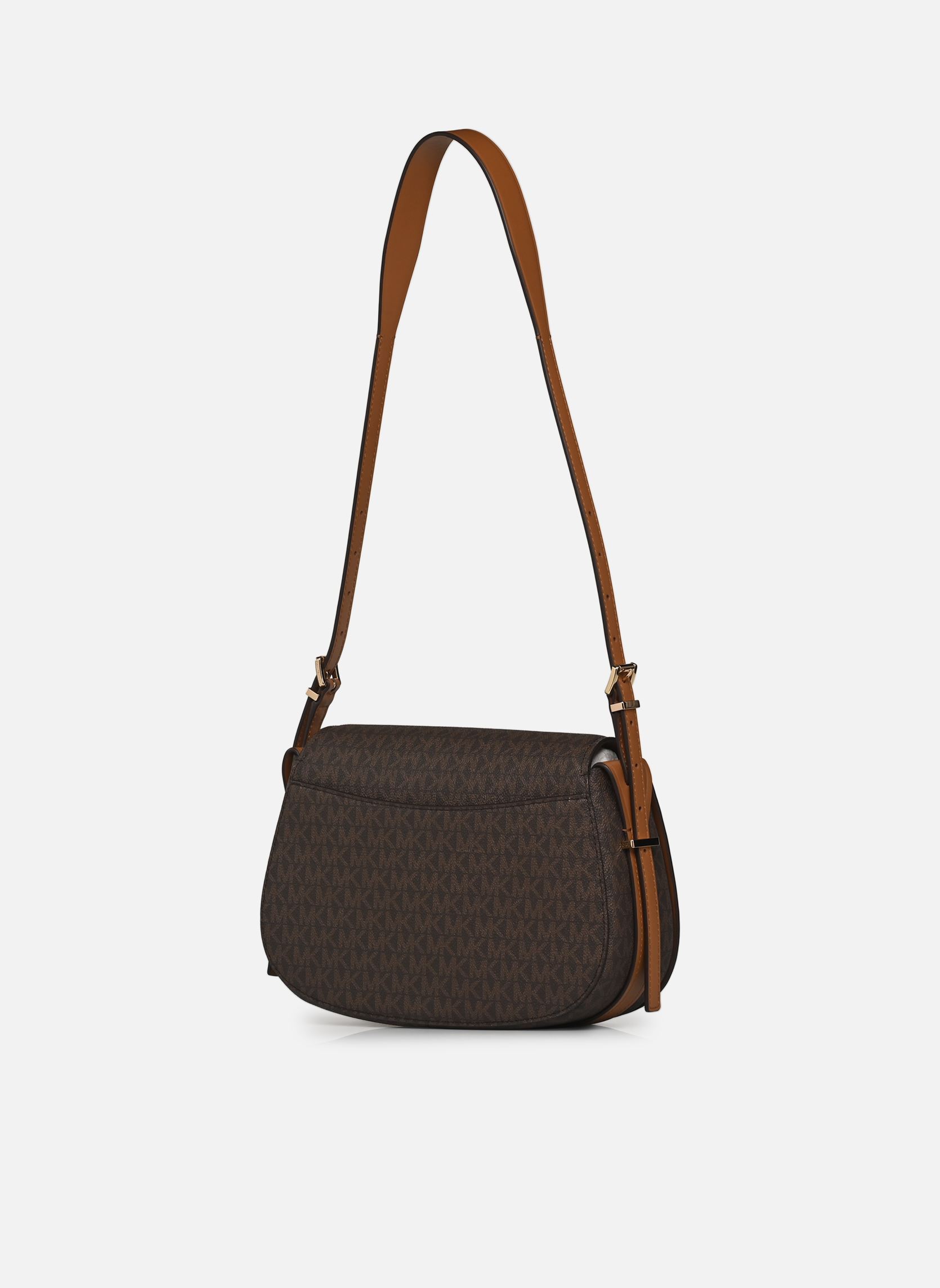 Sacs bandoulière LYDIA MD FLAP MESSENGER femme marron Michael Michael Kors Sacs bandoulière LYDIA MD FLAP MESSENGER femme marron BRN/ACORN
