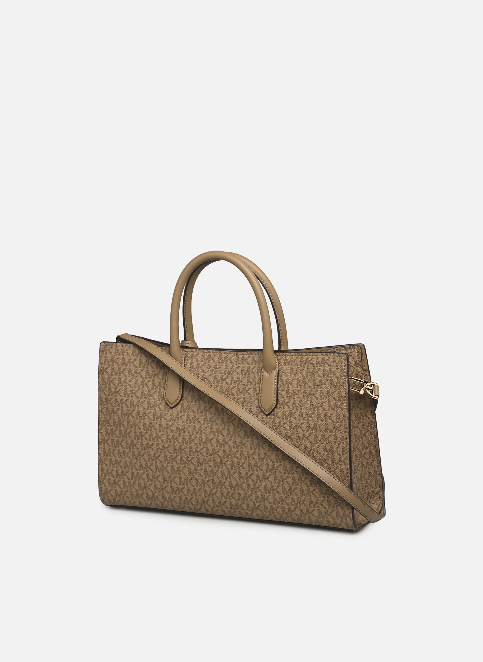 Borse a mano SCARLETT MD EW SATCHEL donna marrone Michael Michael Kors Borse a mano SCARLETT MD EW SATCHEL donna marrone HUSK