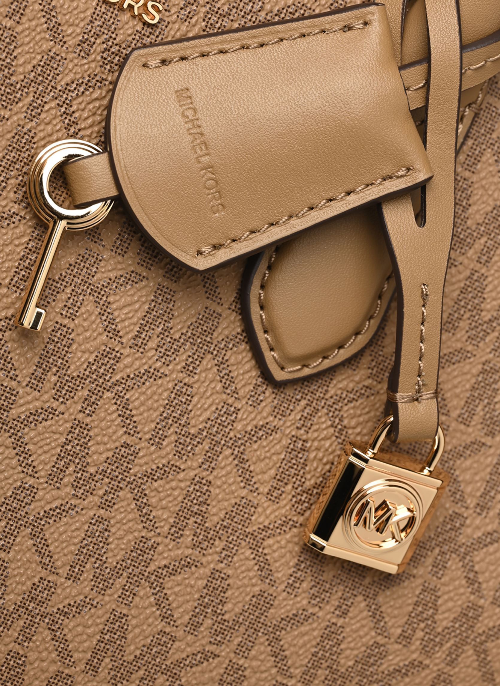 Borse a mano SCARLETT MD EW SATCHEL donna marrone Michael Michael Kors Borse a mano SCARLETT MD EW SATCHEL donna marrone HUSK