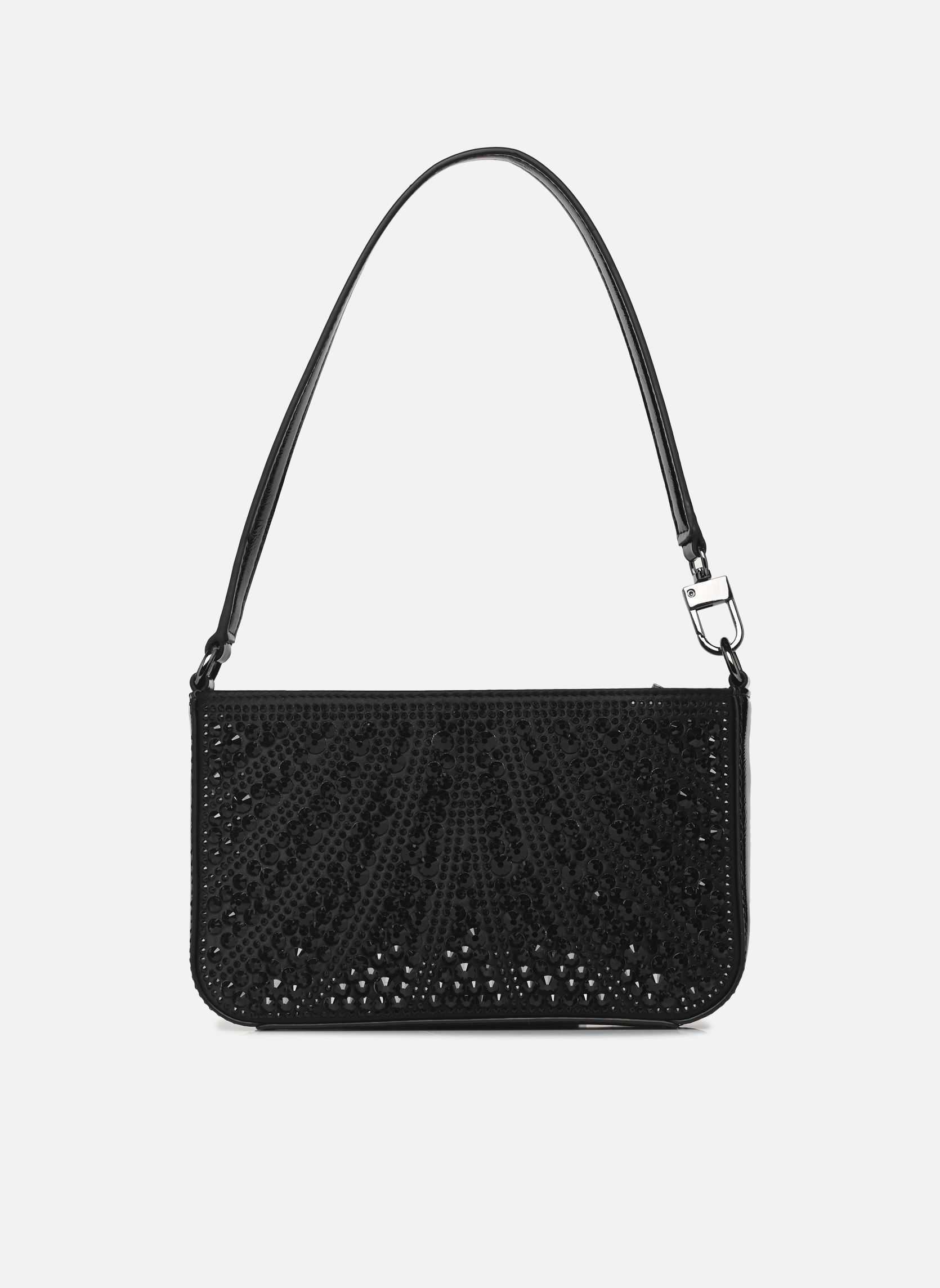 Sacs bandoulière BEAUVOIR MINI TOP ZIP SHDR BAG femme noir Guess Sacs bandoulière BEAUVOIR MINI TOP ZIP SHDR BAG femme noir BLACK