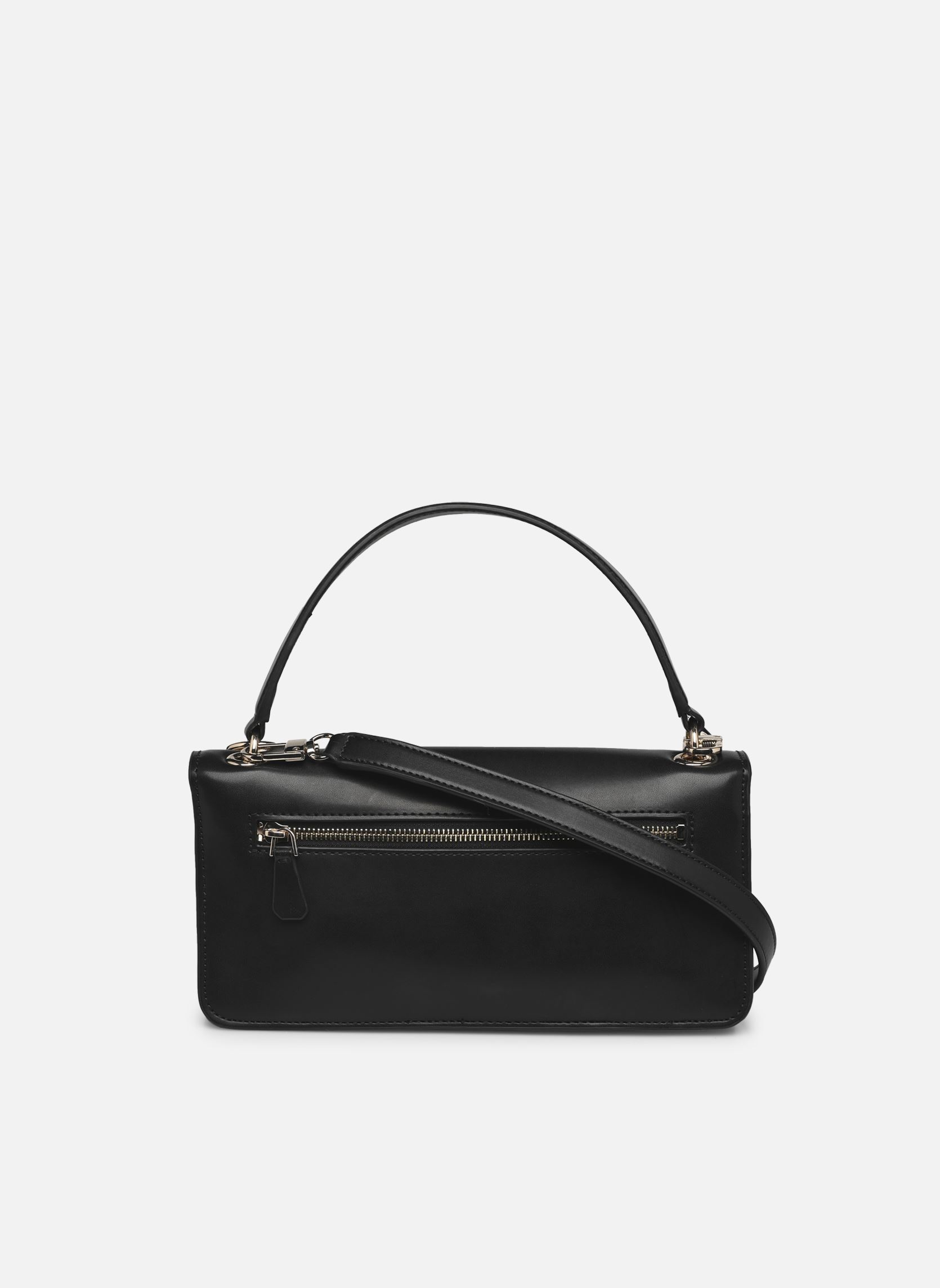 Bandolera ECO EVAINE TOP HANDLE FLAP mujer negro Guess Bandolera ECO EVAINE TOP HANDLE FLAP mujer negro BLACK