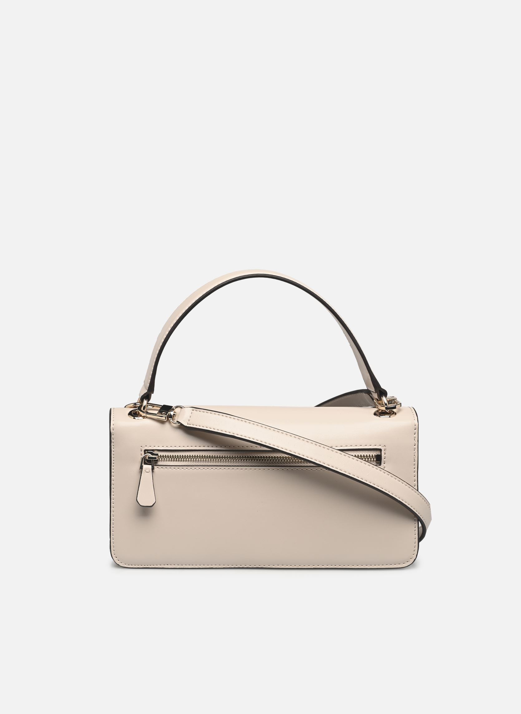 Borse a tracolla ECO EVAINE TOP HANDLE FLAP donna beige Guess Borse a tracolla ECO EVAINE TOP HANDLE FLAP donna beige STONE