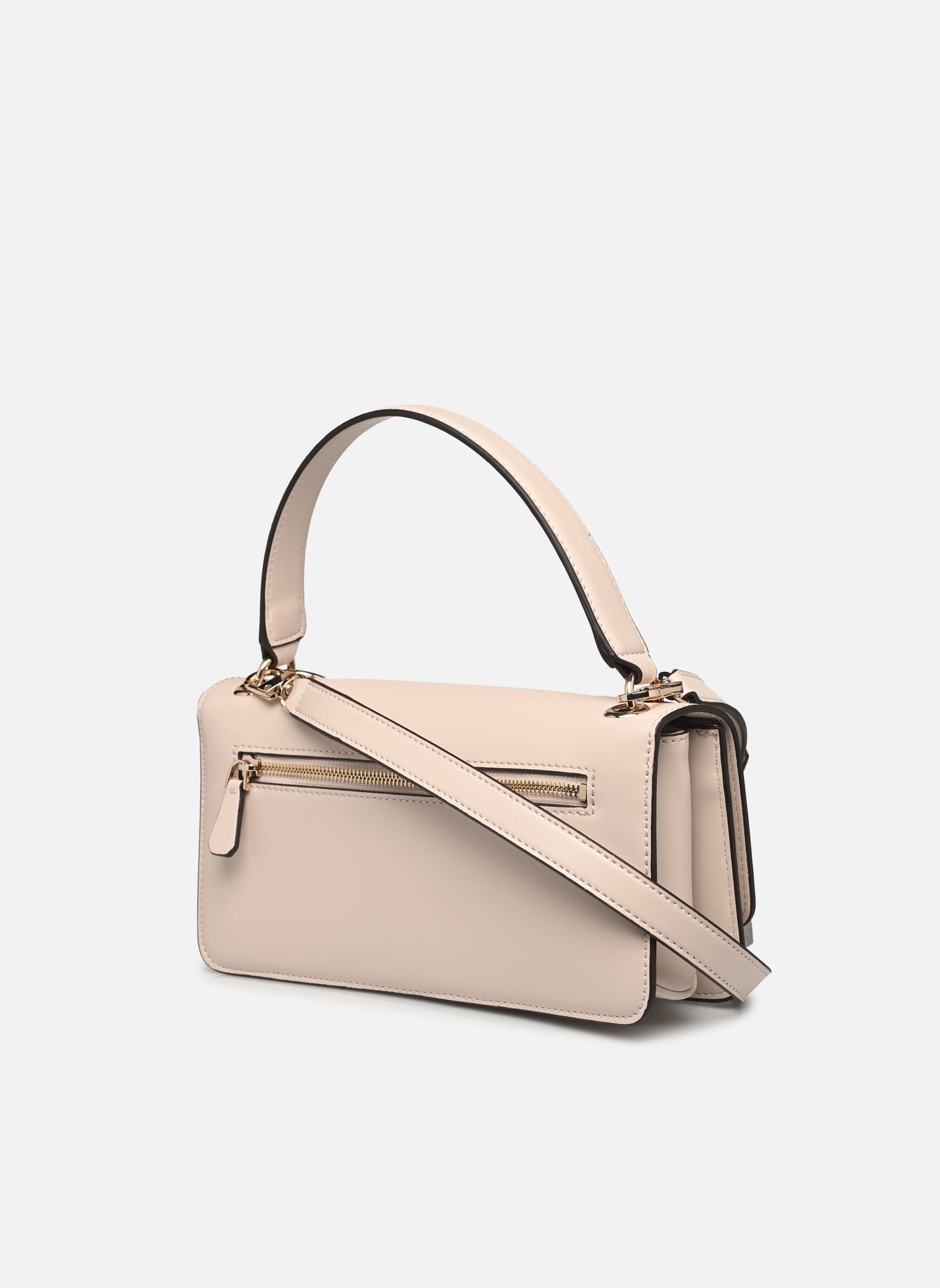 Borse a tracolla ECO EVAINE TOP HANDLE FLAP donna beige Guess Borse a tracolla ECO EVAINE TOP HANDLE FLAP donna beige STONE