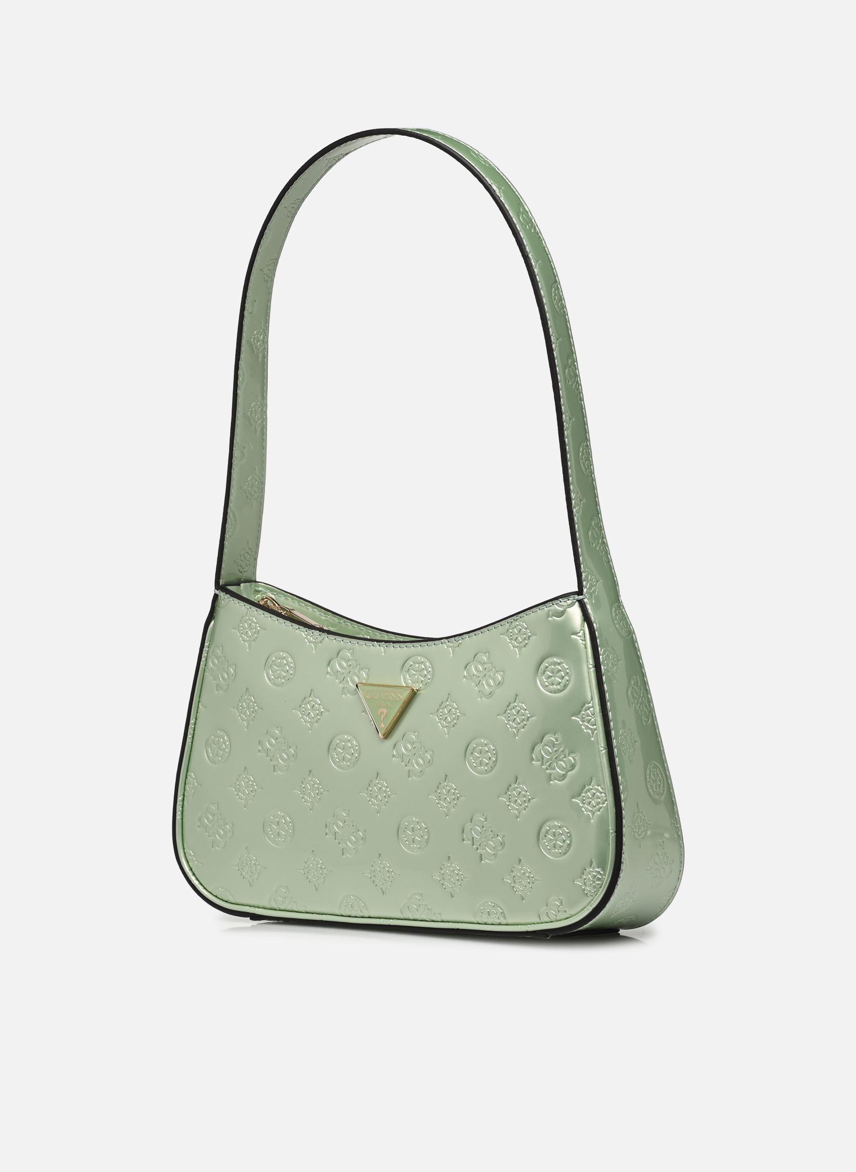 Umhängetaschen ARNELA TOP ZIP SHOULDER BAG damen grün Guess Umhängetaschen ARNELA TOP ZIP SHOULDER BAG damen grün CELADON LOGO