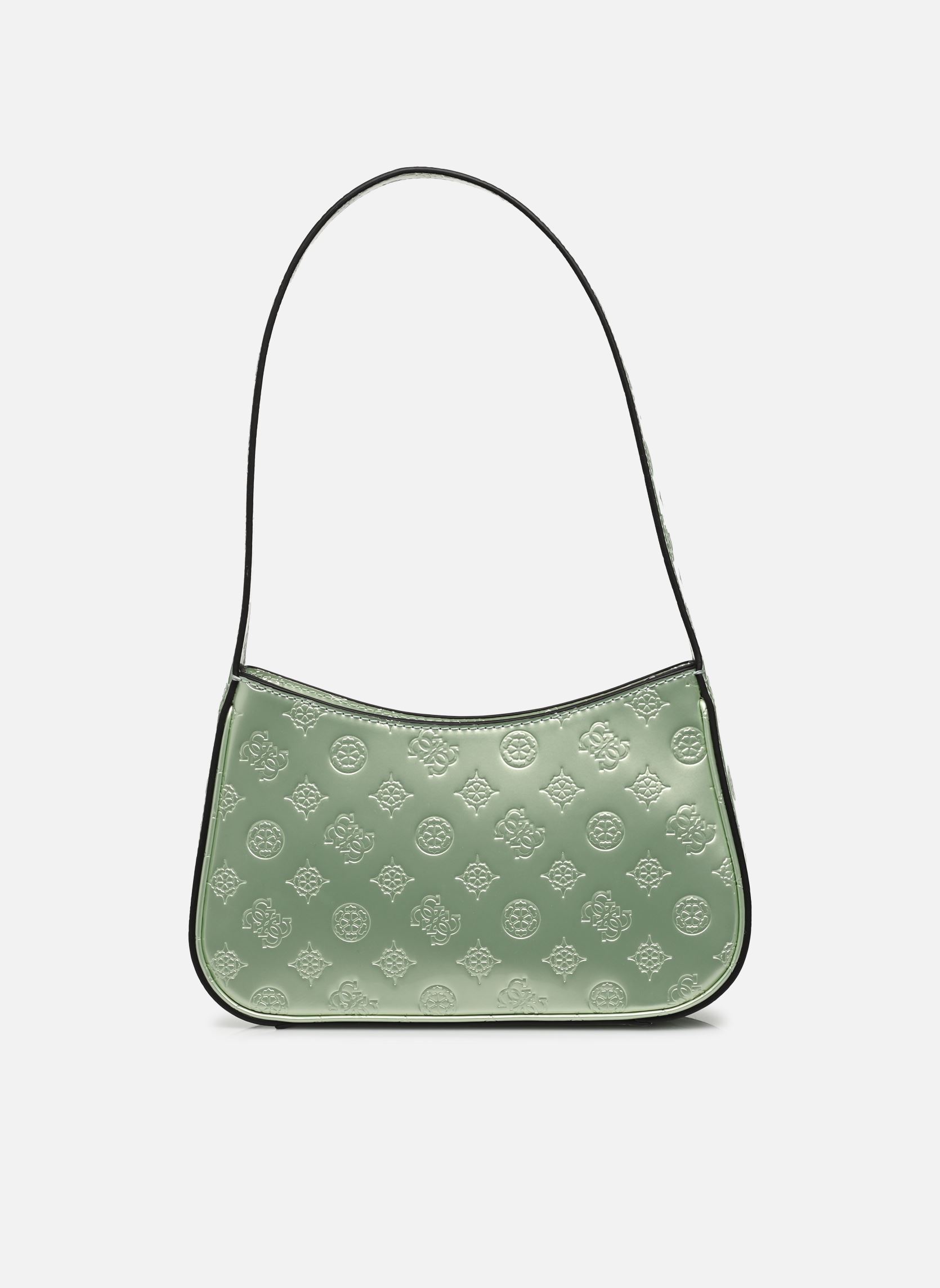 Umhängetaschen ARNELA TOP ZIP SHOULDER BAG damen grün Guess Umhängetaschen ARNELA TOP ZIP SHOULDER BAG damen grün CELADON LOGO