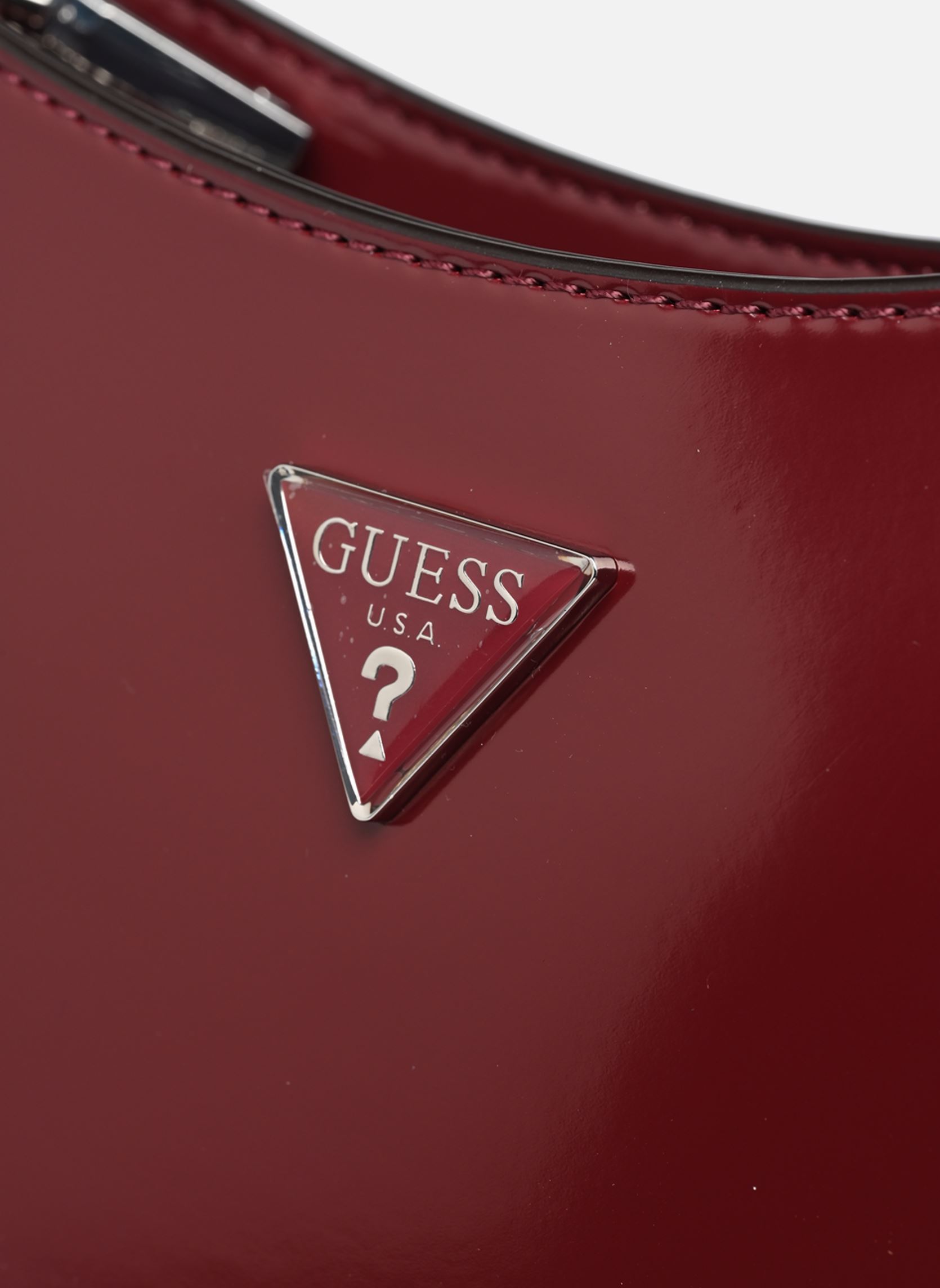 Schoudertassen ARNELA TOP ZIP SHOULDER BAG dames bordeaux Guess Schoudertassen ARNELA TOP ZIP SHOULDER BAG dames bordeaux BURGUNDY