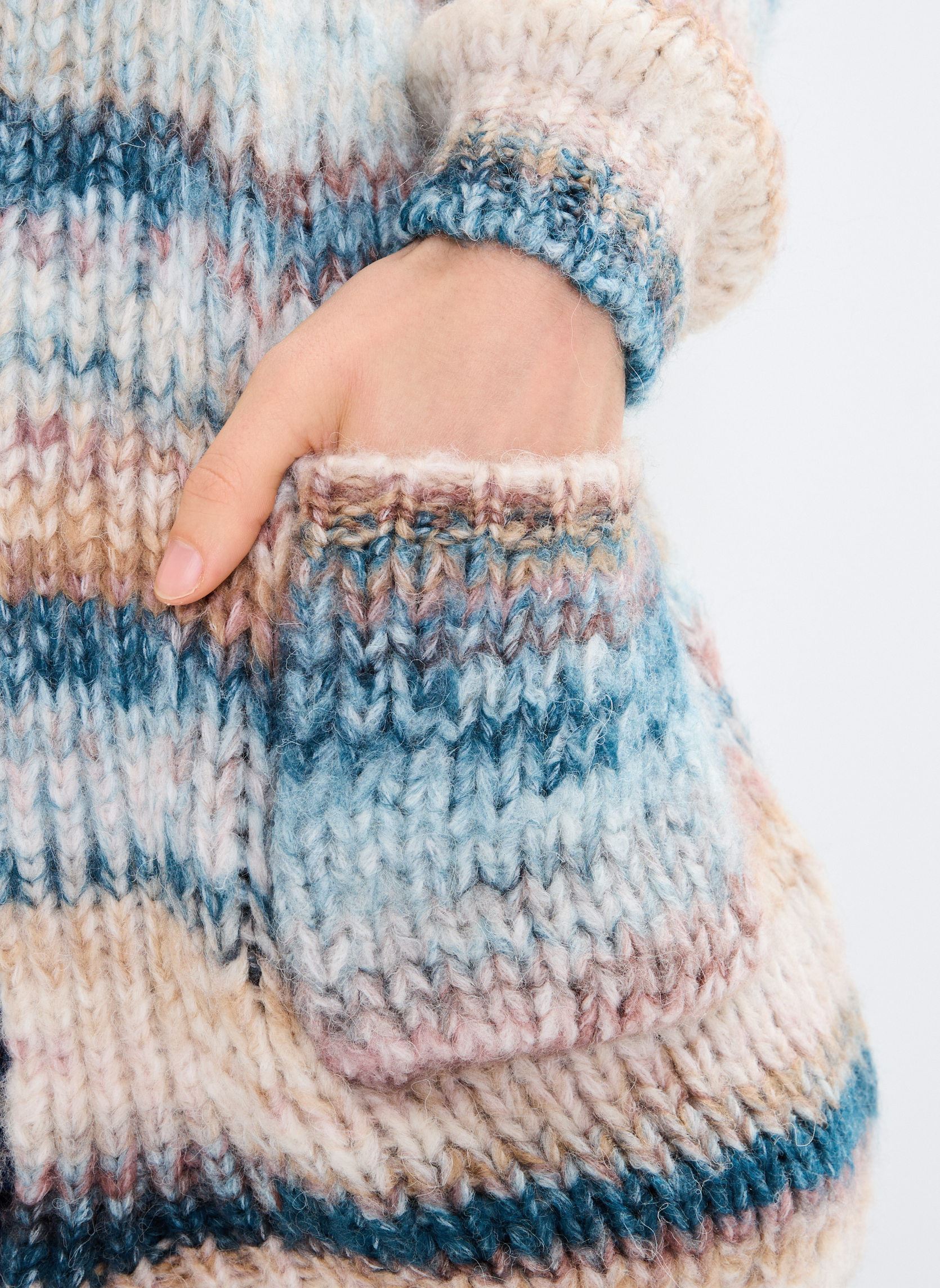 Gilets LADIES KNITTED CARDIGAN LA1413CN femme bleu Molly Bracken Gilets LADIES KNITTED CARDIGAN LA1413CN femme bleu DUCK BLUE