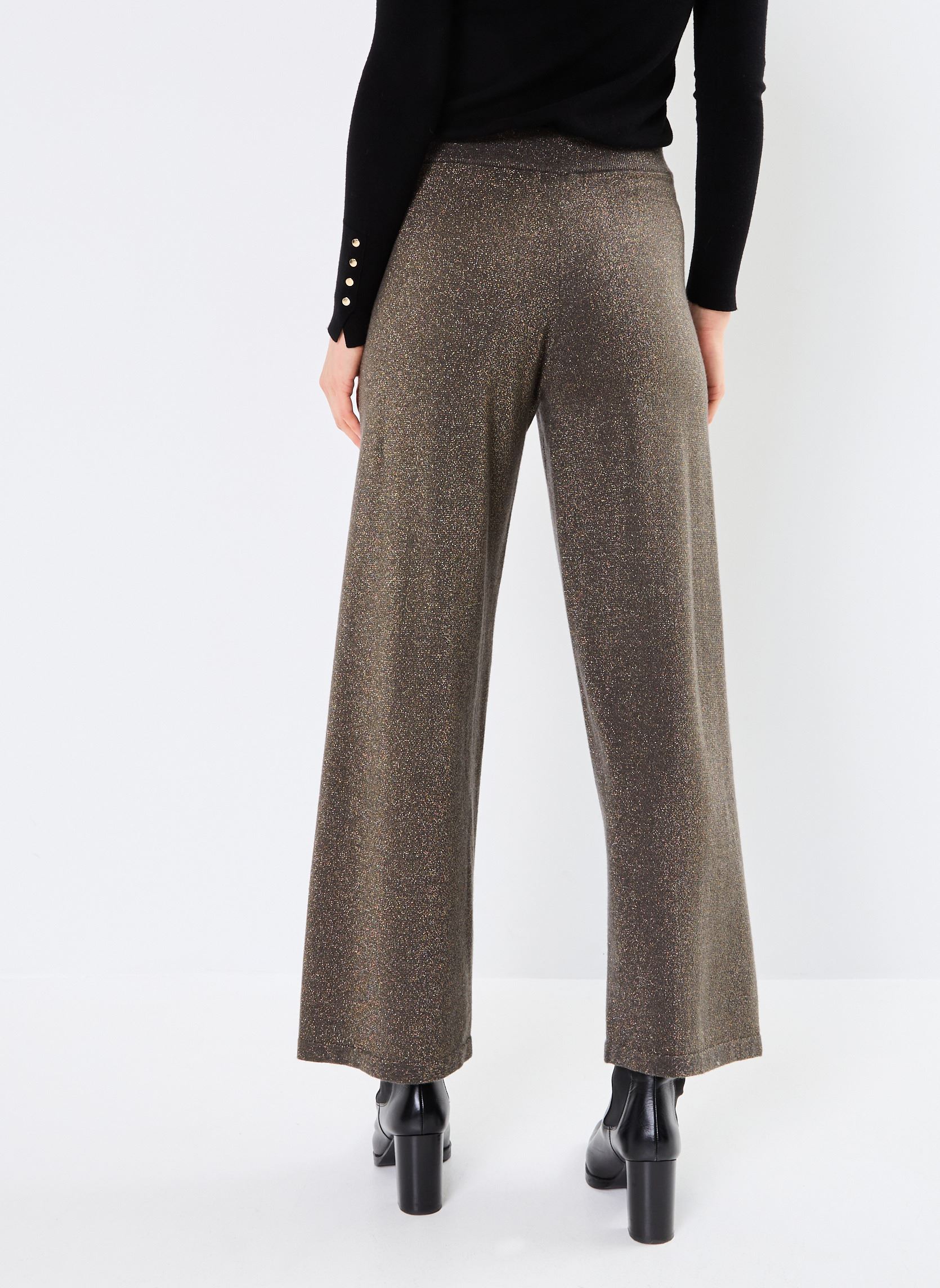Pantaloni da jogging LADIES KNITTED PANTS LA539CN donna verde Molly Bracken Pantaloni da jogging LADIES KNITTED PANTS LA539CN donna verde KHAKI