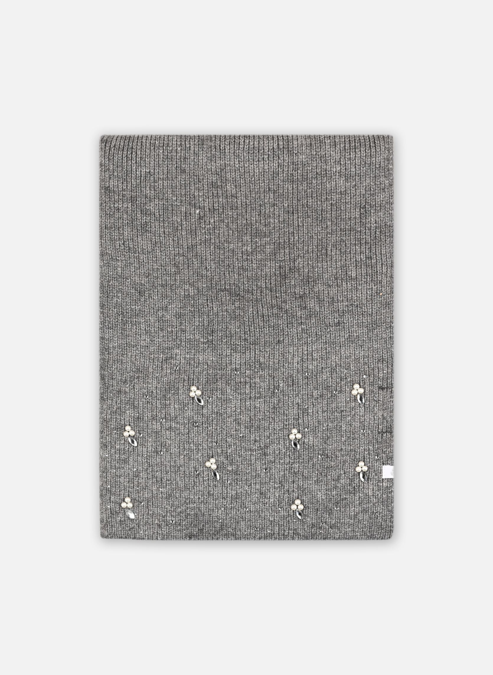 Sjaals LADIES KNITTED SCARF B281CH dames grijs Molly Bracken Sjaals LADIES KNITTED SCARF B281CH dames grijs LIGHT GREY