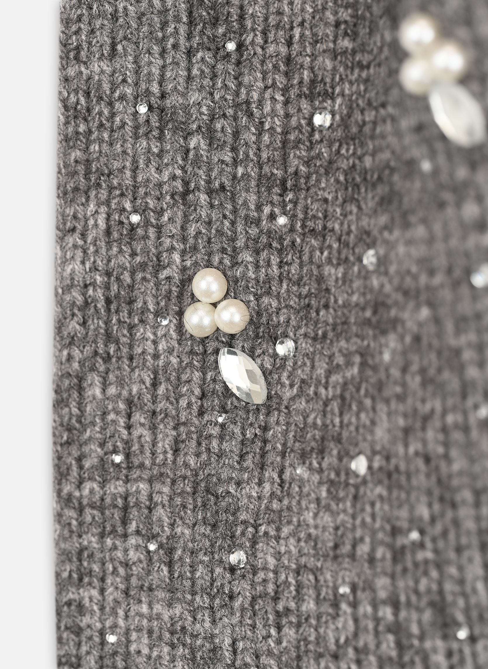 Sjaals LADIES KNITTED SCARF B281CH dames grijs Molly Bracken Sjaals LADIES KNITTED SCARF B281CH dames grijs LIGHT GREY